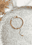 Perlenarmband ''Noa'' | apricot/light blue | Allerliebst - Bild 1 (Placeholder)