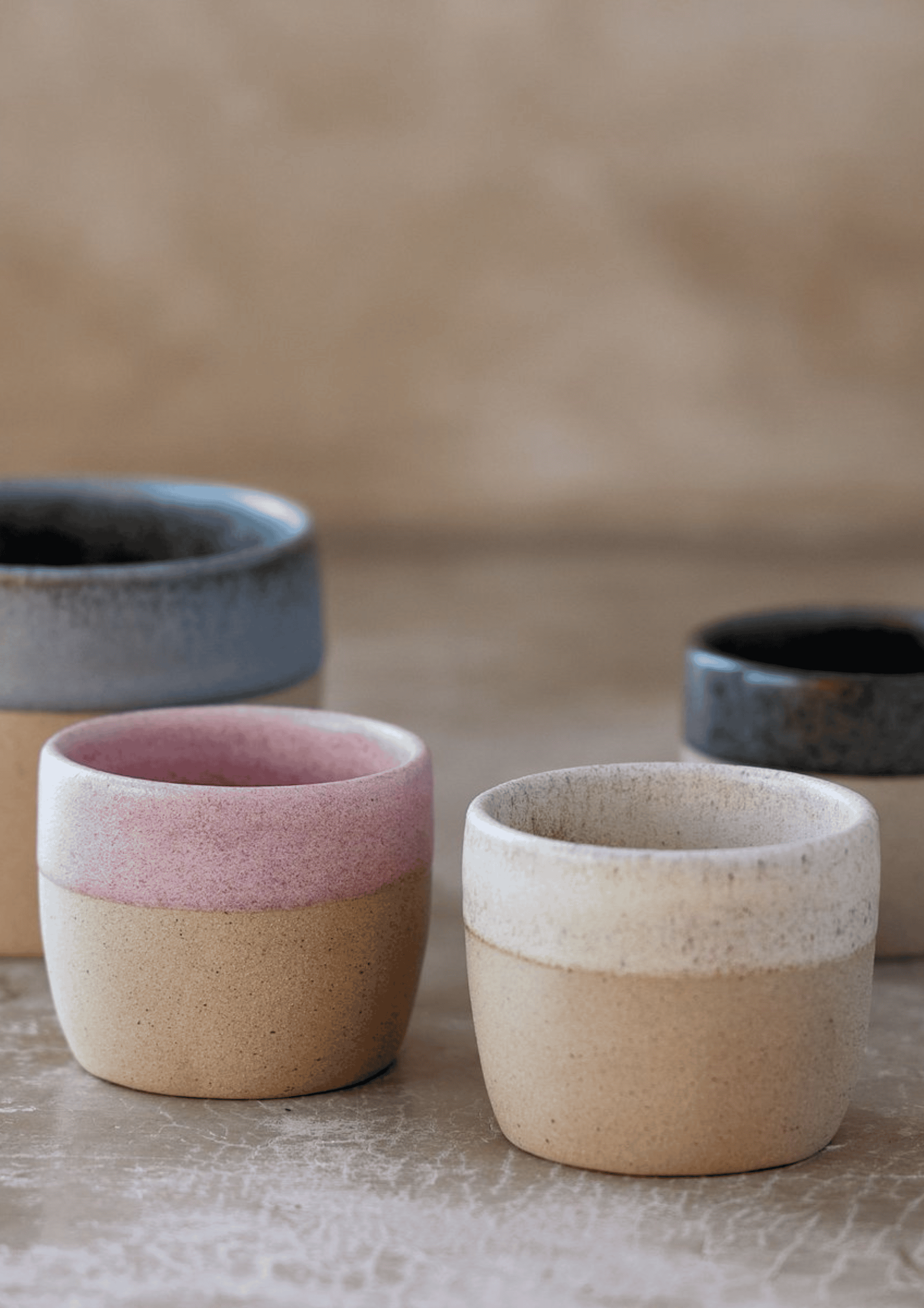 Espresso Becher ''Arenito'' | aqua | COSTA NOVA - Bild 2
