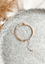 Perlenarmband ''Noa'' | apricot/light blue | Allerliebst - Bild 1