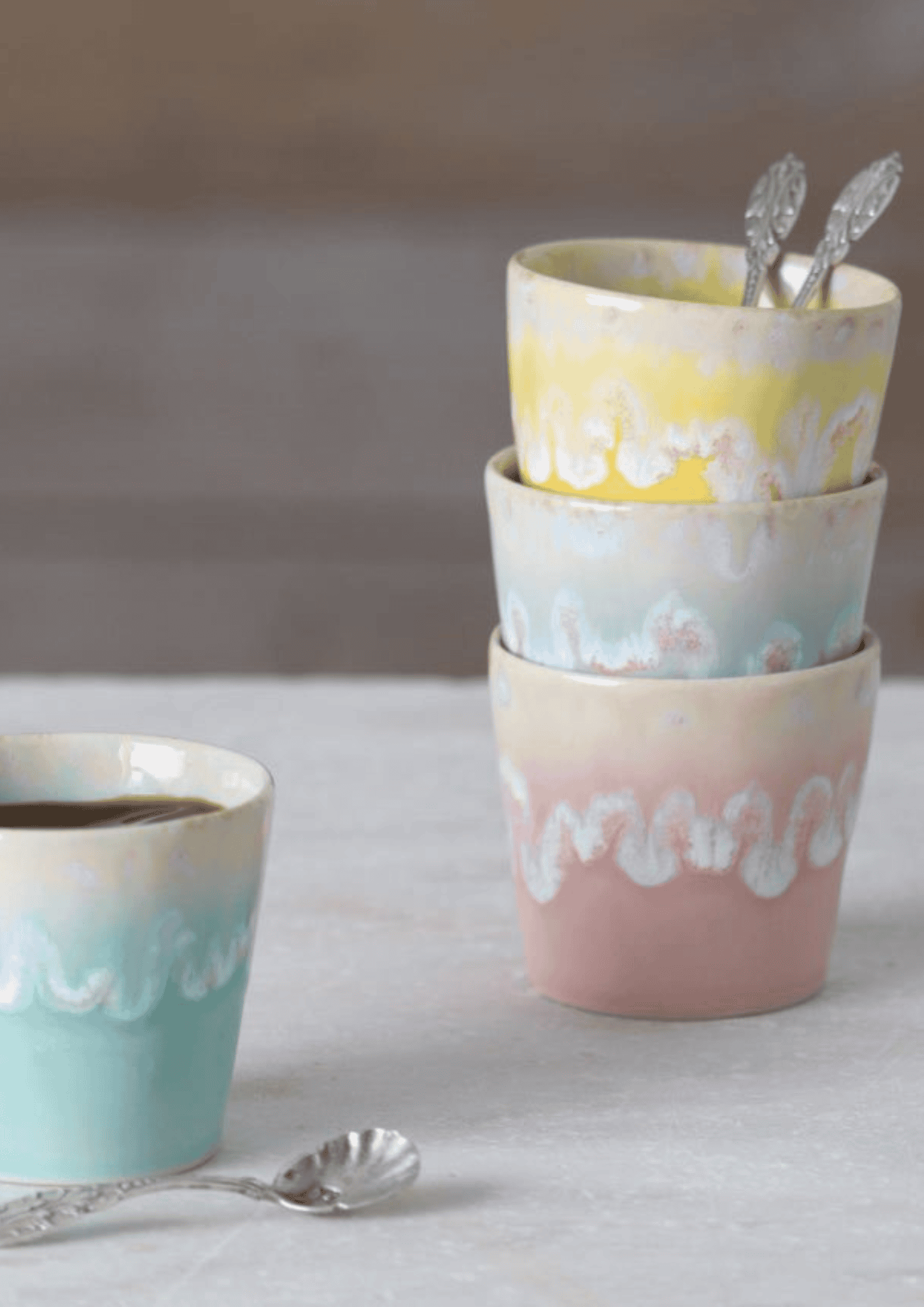 Espresso Becher "Grespresso" | aqua | COSTA NOVA - Bild 3