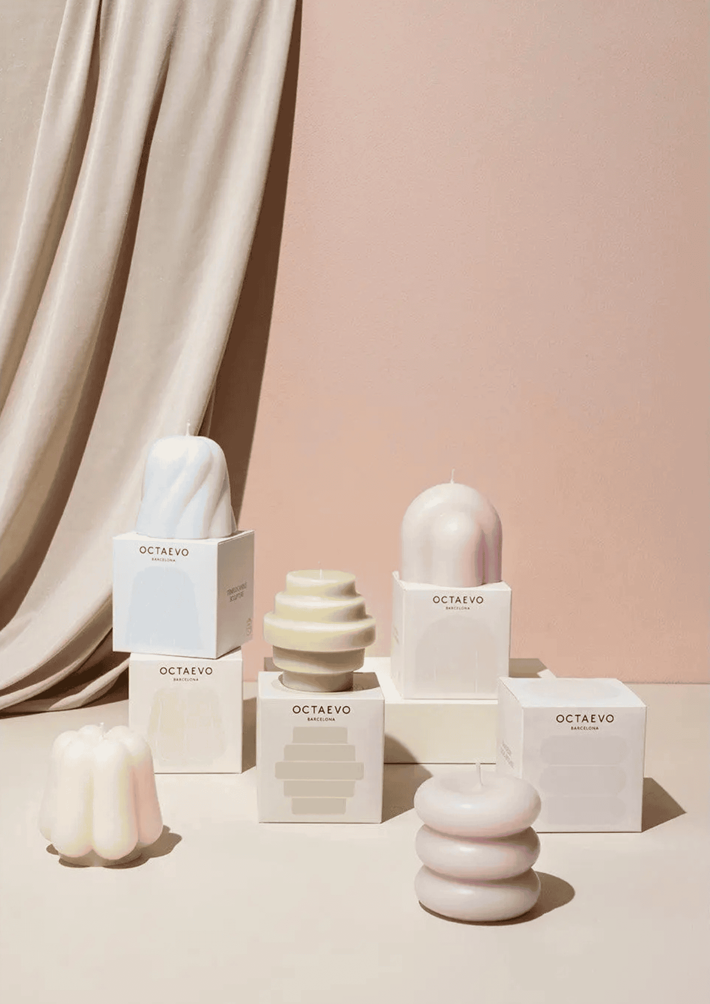 Templo Kerze | Blassrosa | OCTAEVO - Bild 6