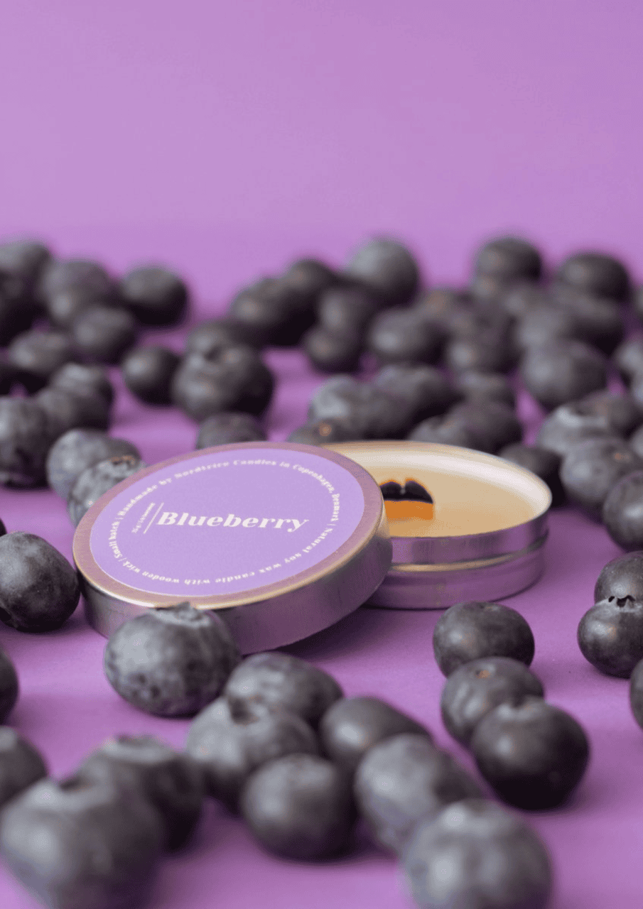 Mini Soja-Duftkerze | blueberry | NORDTRICE - Thumbnail-Bild 3