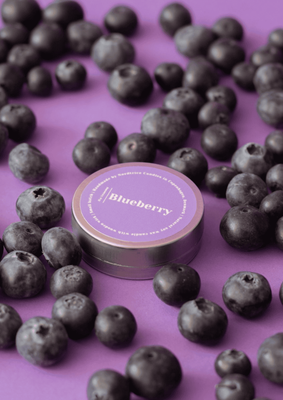 Mini Soja-Duftkerze | blueberry | NORDTRICE - Thumbnail-Bild 4