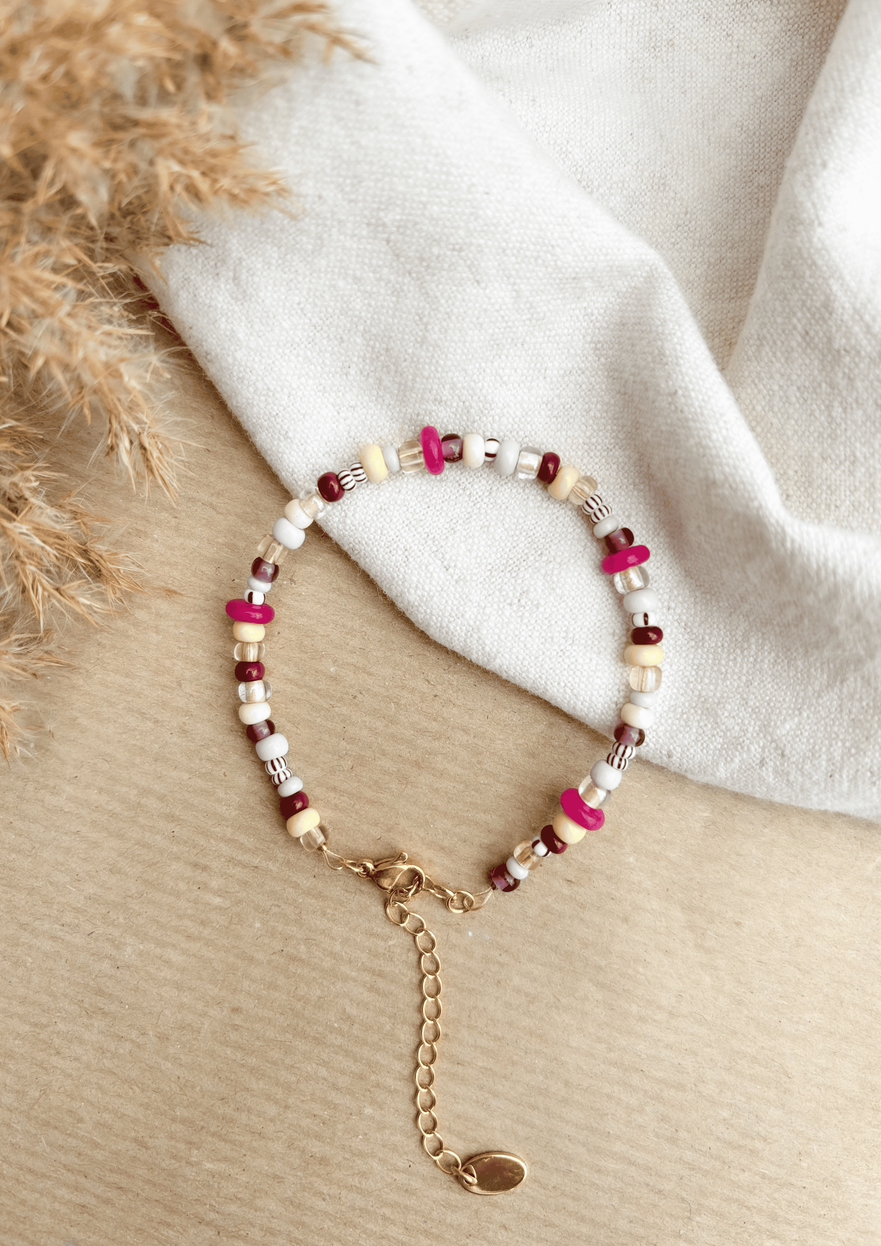 Perlenarmband ''Leni'' | bunt | Allerliebst