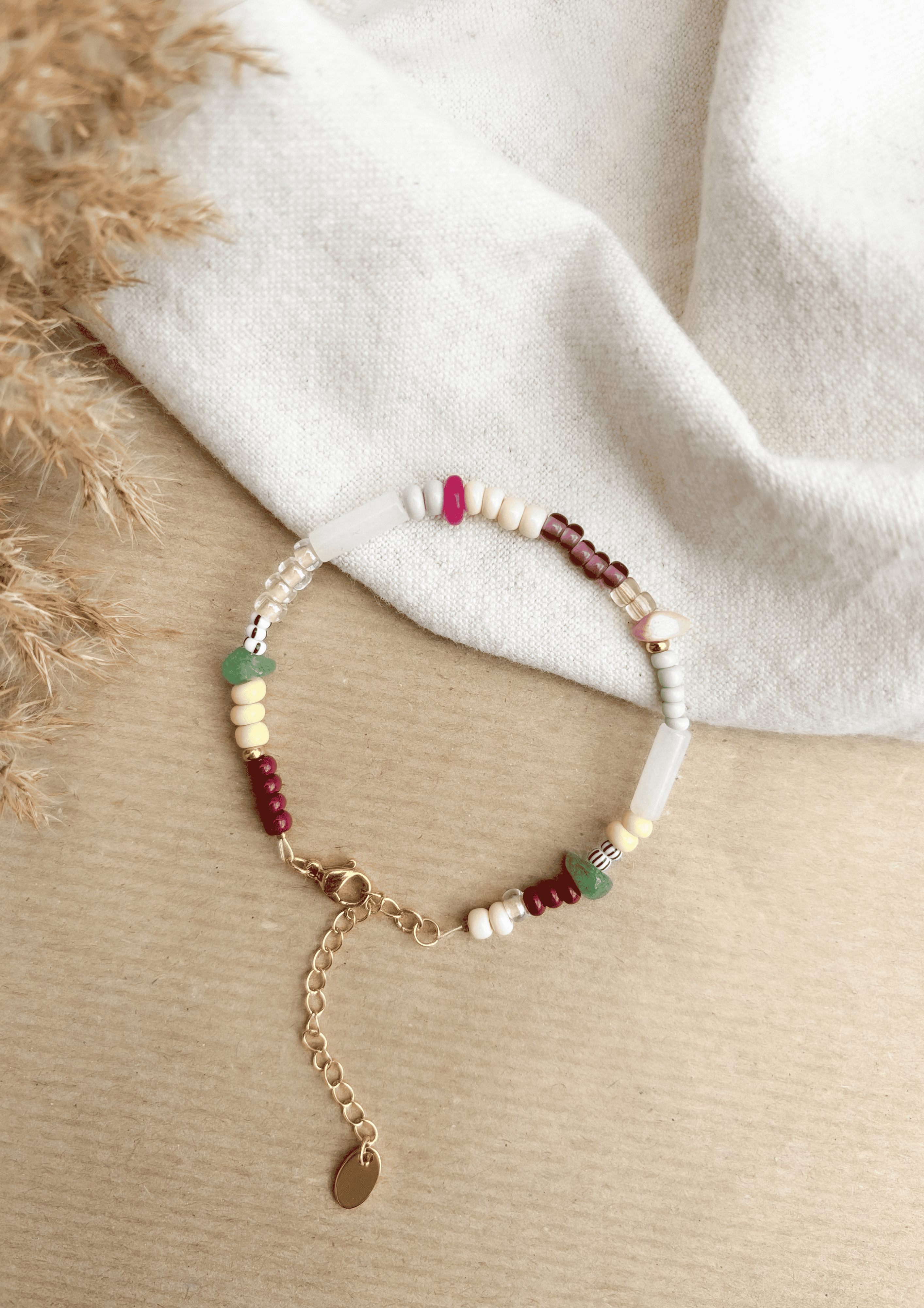 Perlenarmband ''Ella'' | bunt | Allerliebst