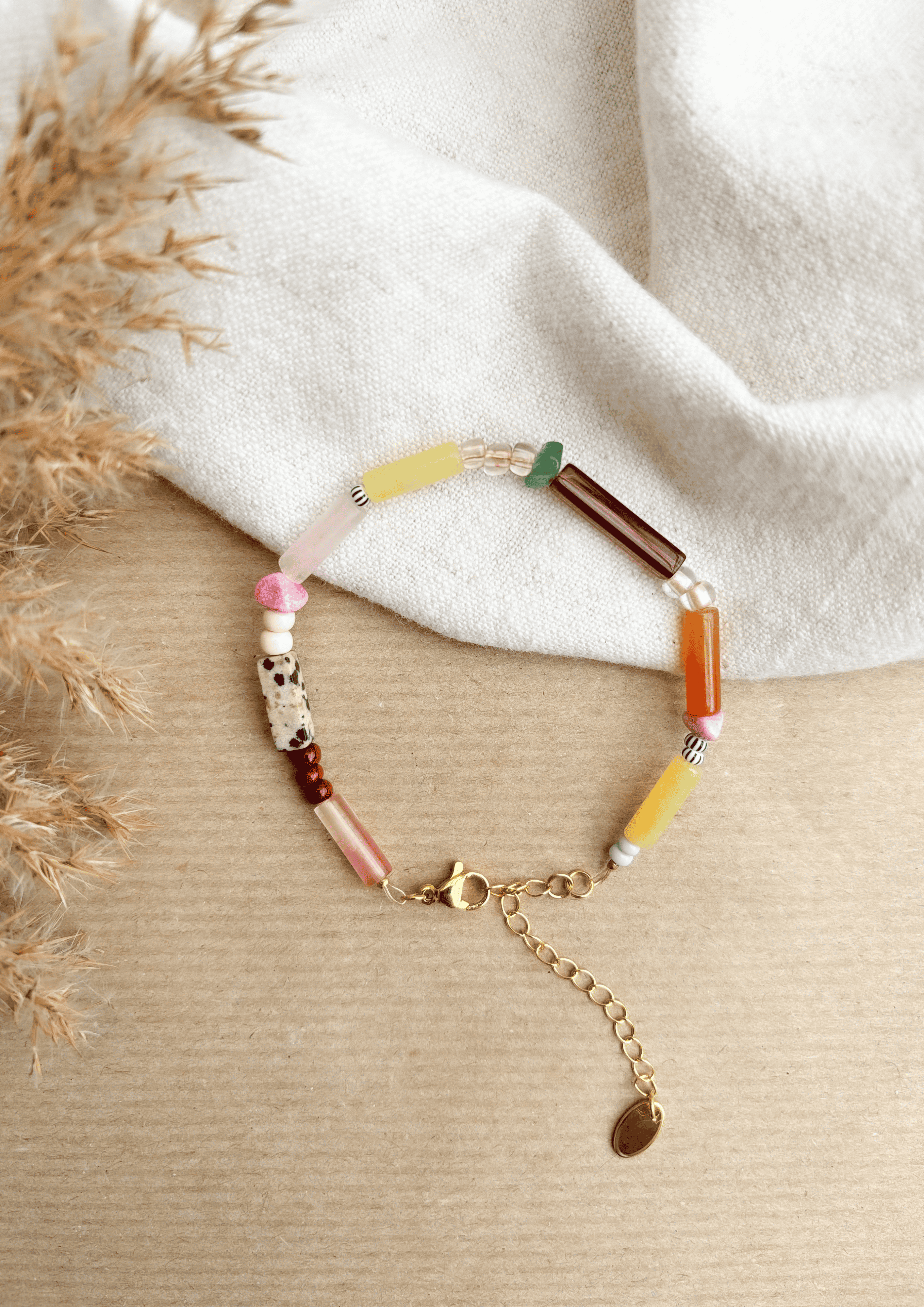 Perlenarmband ''Mila'' | bunt | Allerliebst