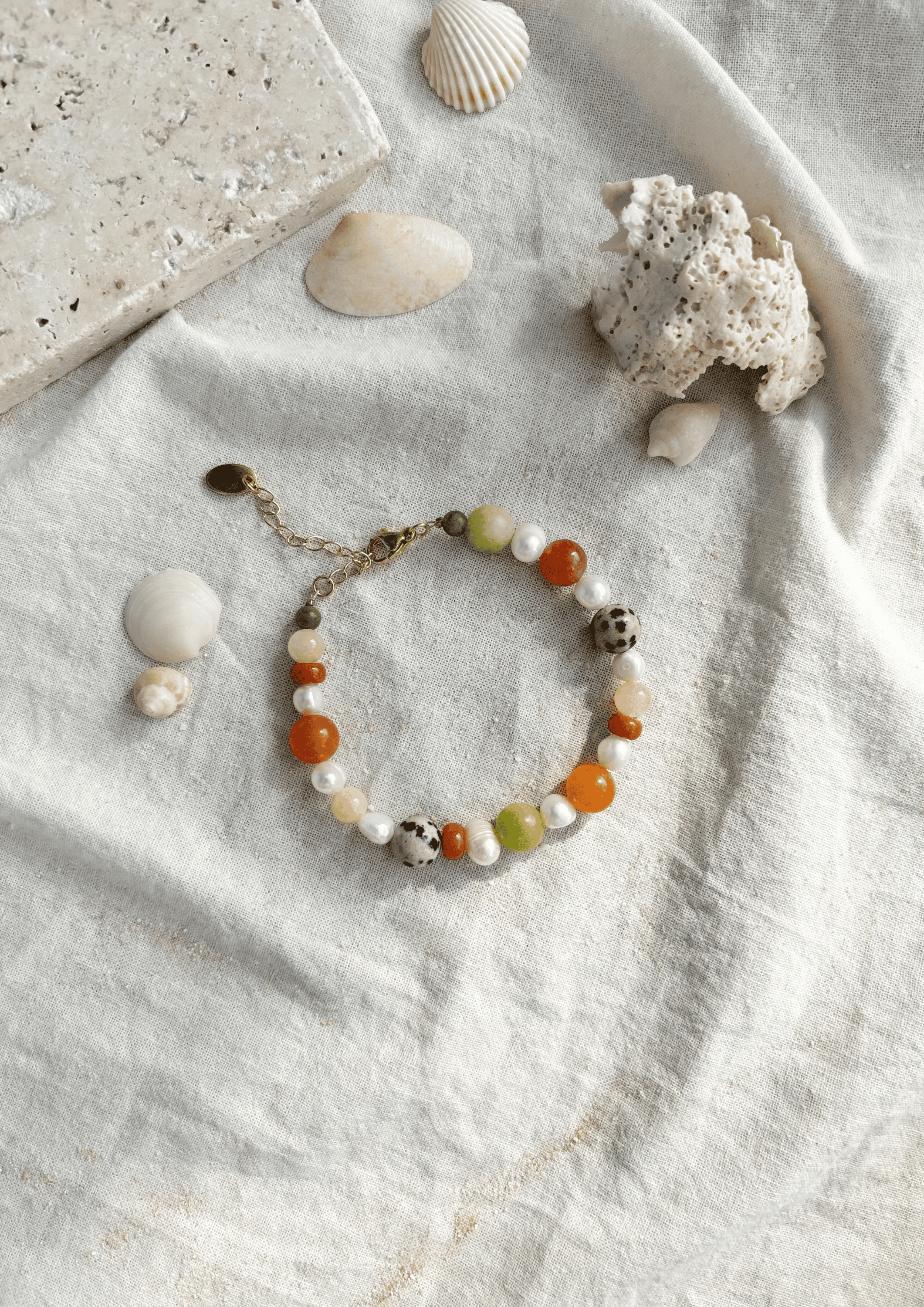 Perlenarmband ''Alaia'' | bunt | Allerliebst
