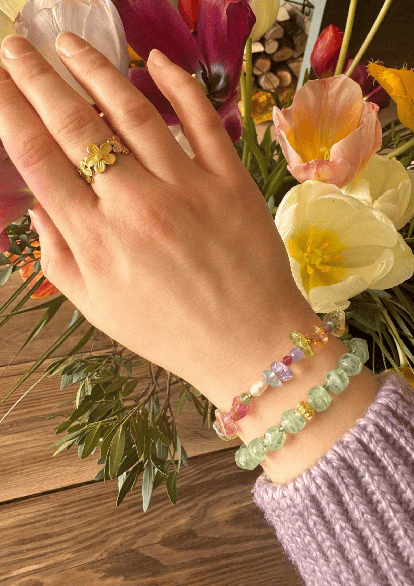 Armband "Riverstone" | bunt | DON' APARTE - Bild 2