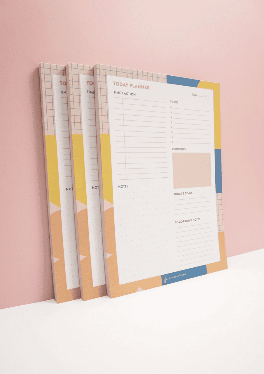 Tagesplaner-Block "Pinky" | FIN STUDIO - Bild 2