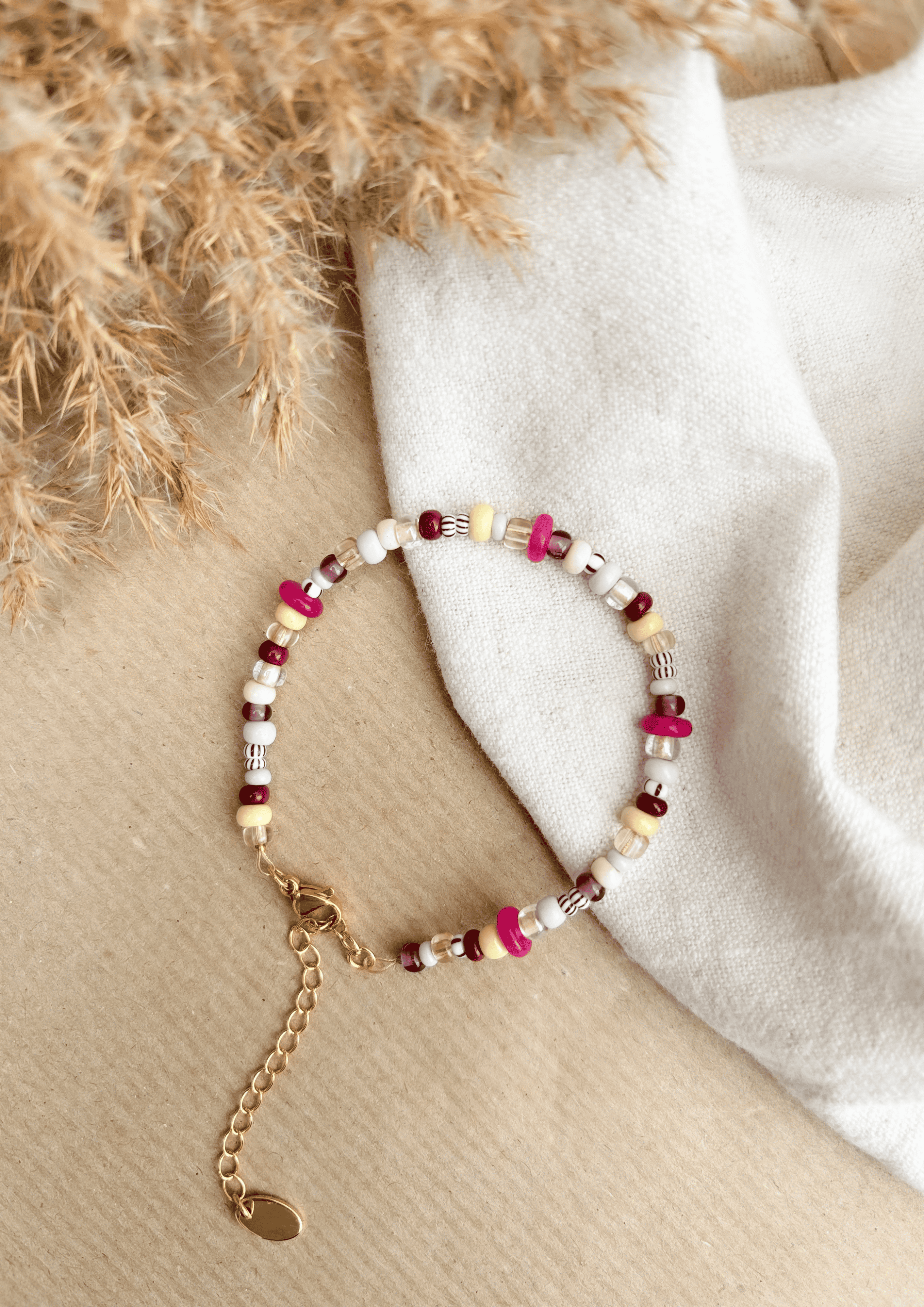 Perlenarmband ''Leni'' | bunt | Allerliebst - Bild 2