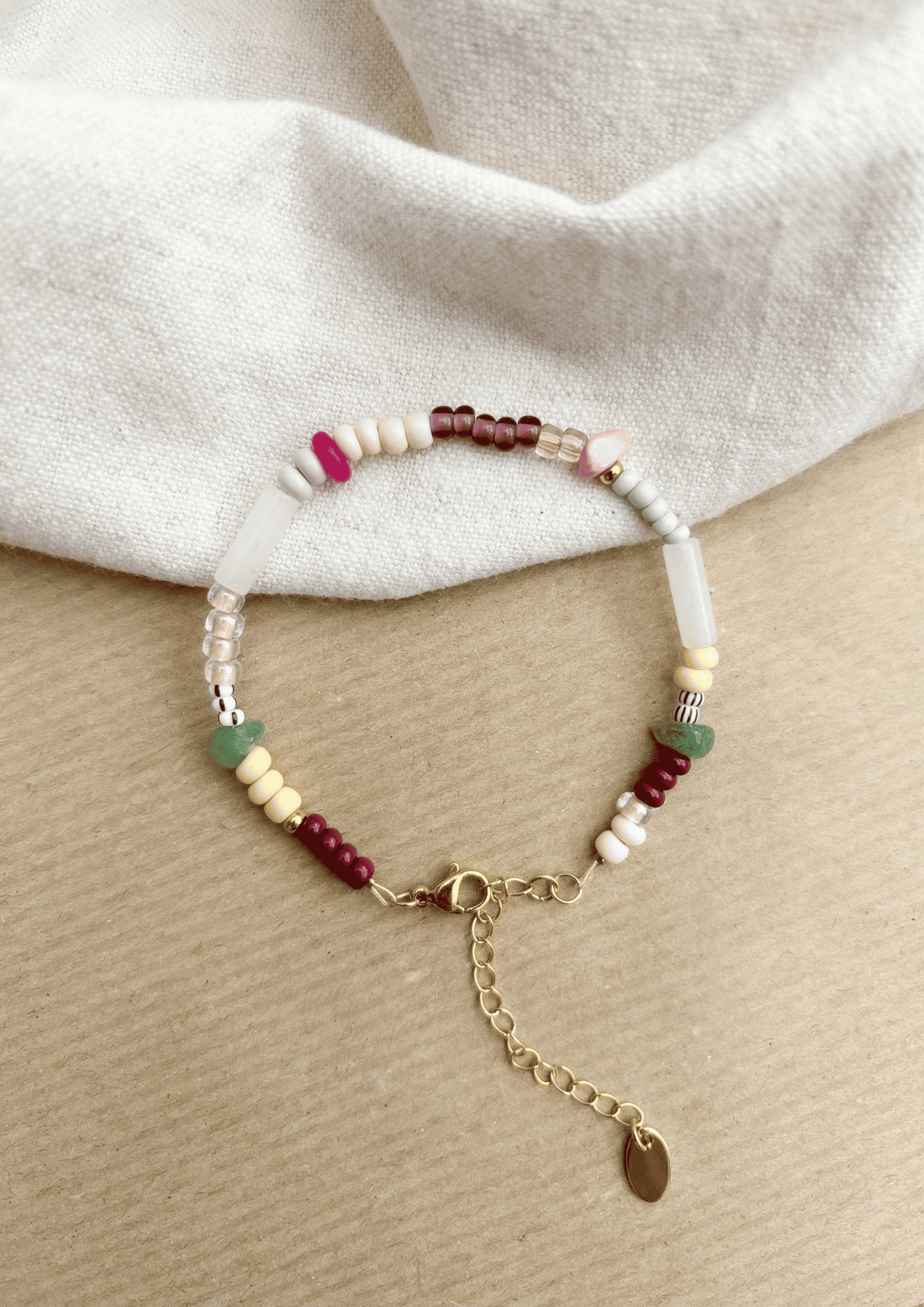 Perlenarmband ''Ella'' | bunt | Allerliebst - Bild 2