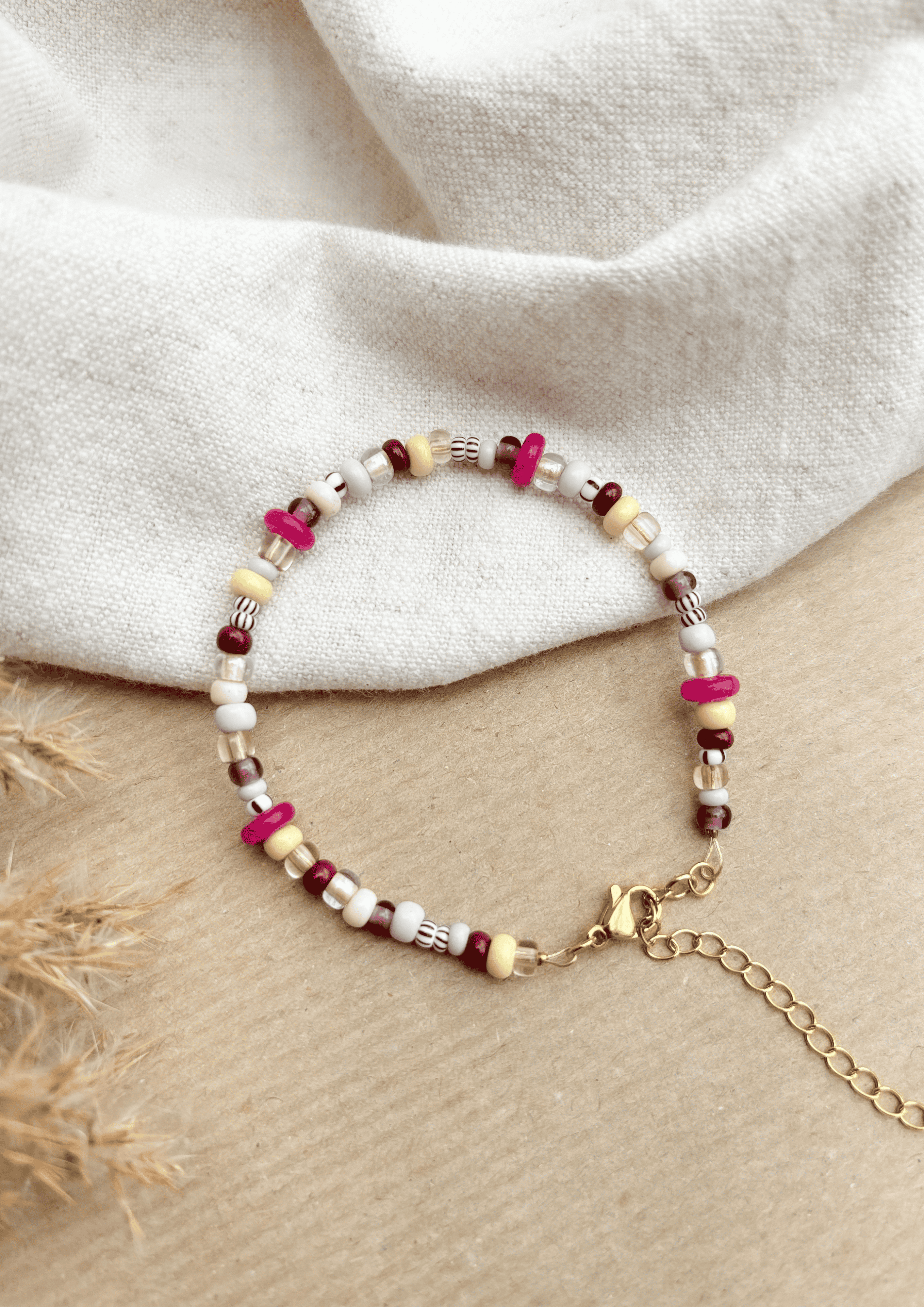 Perlenarmband ''Leni'' | bunt | Allerliebst - Bild 3