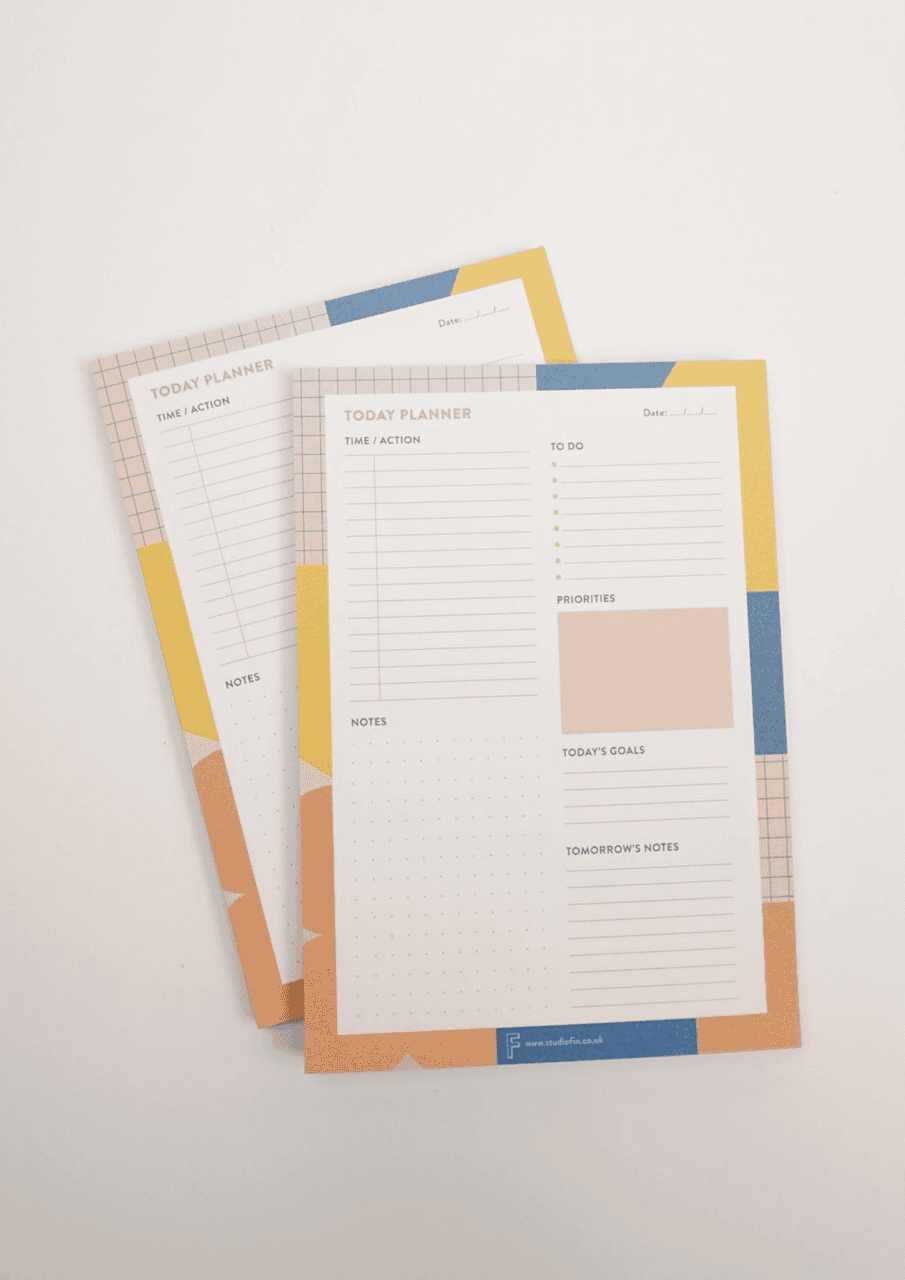 Tagesplaner-Block "Pinky" | FIN STUDIO - Bild 4