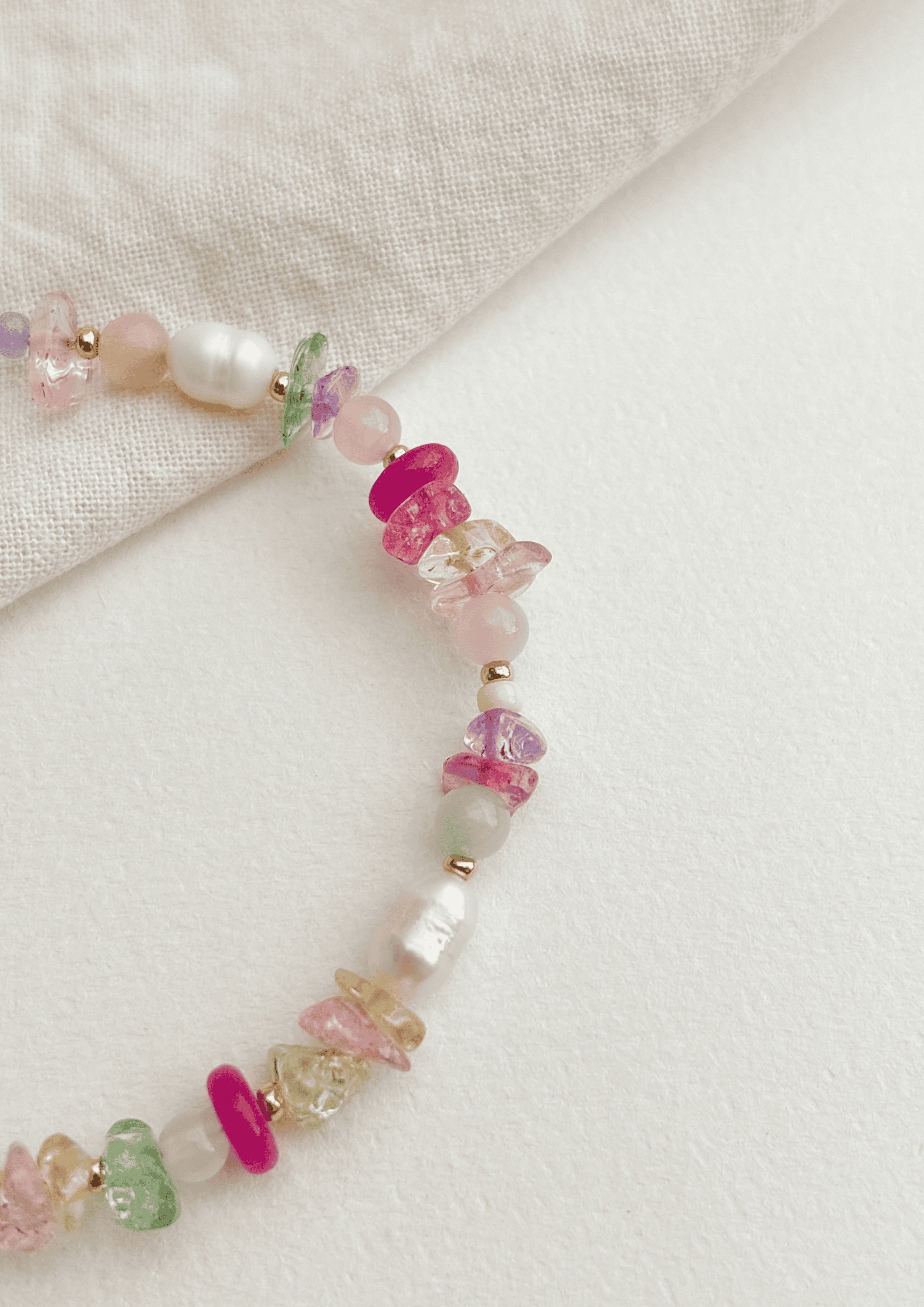 Perlenarmband ''Flora'' | bunt | Allerliebst - Bild 5