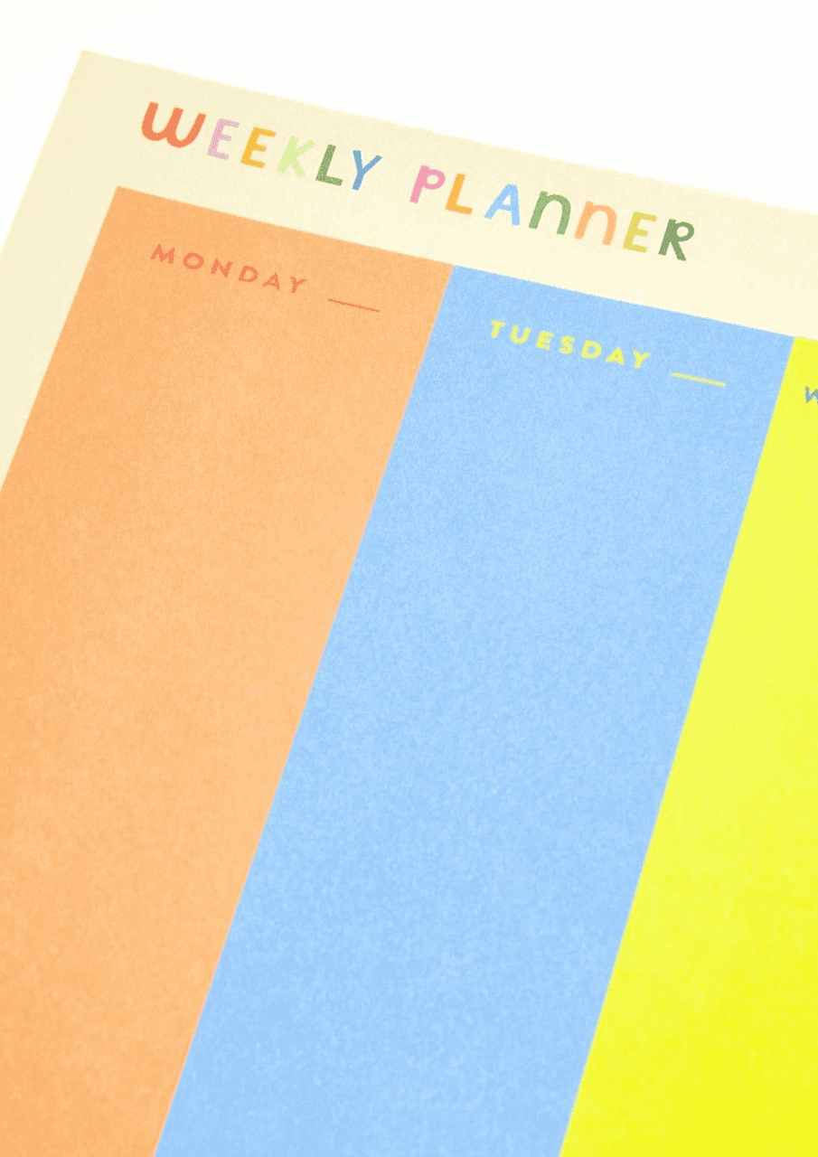 Mein Wochen-Planer | bunt | RASPBERRY BLOSSOM - Bild 6