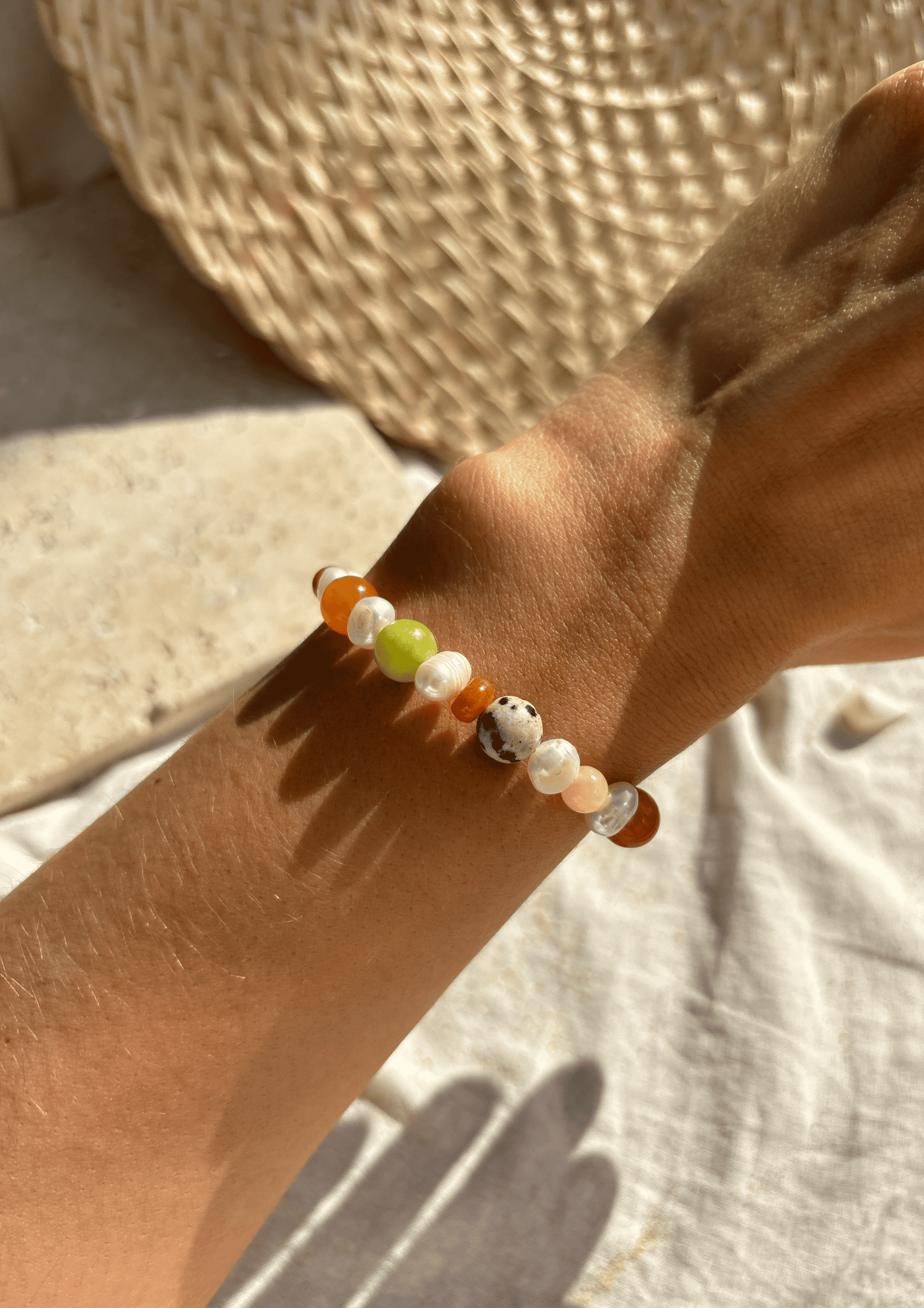 Perlenarmband ''Alaia'' | bunt | Allerliebst - Bild 7