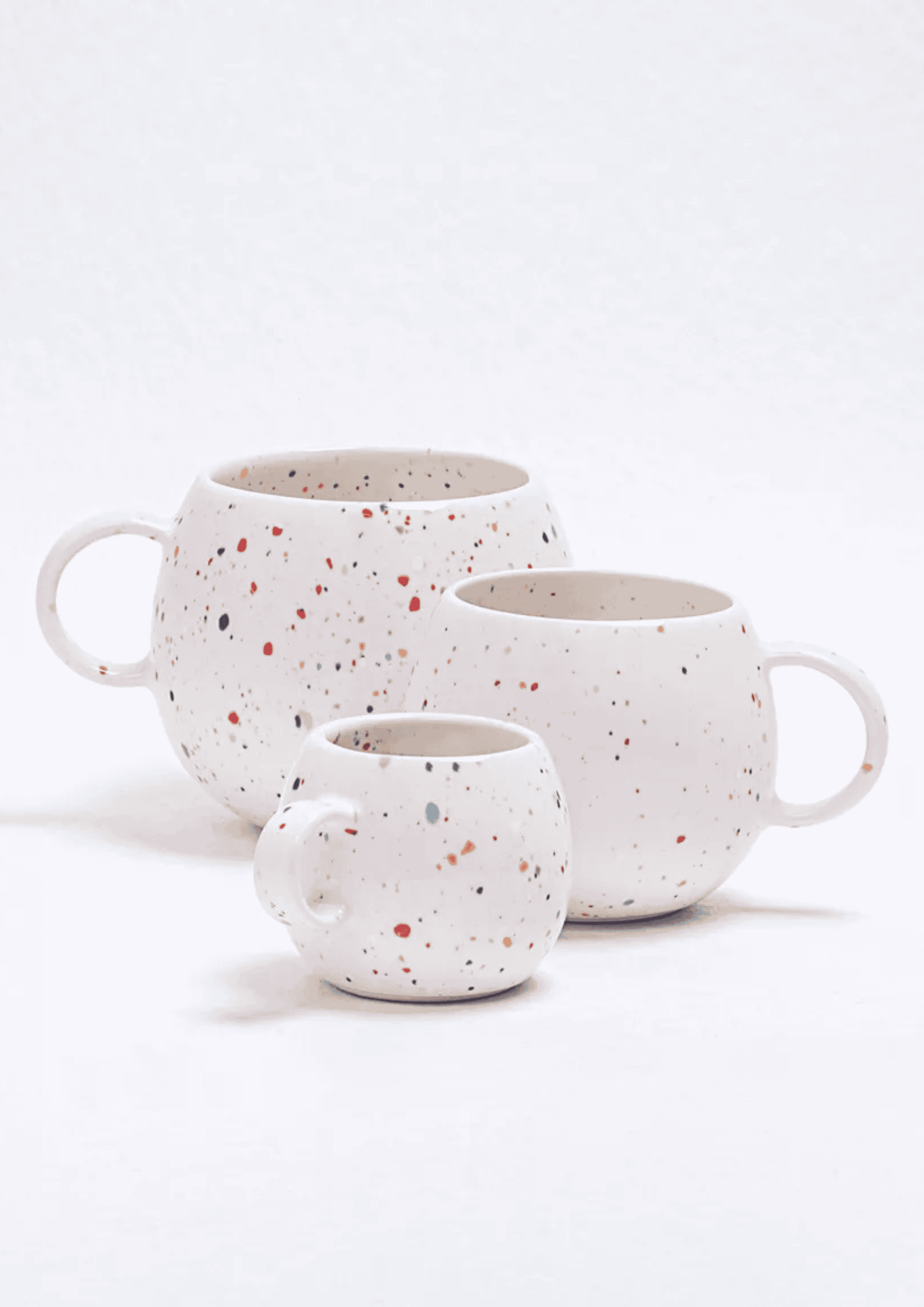 Keramiktasse ''Party'' | cremeweiß | EGG BACK HOME - Bild 2
