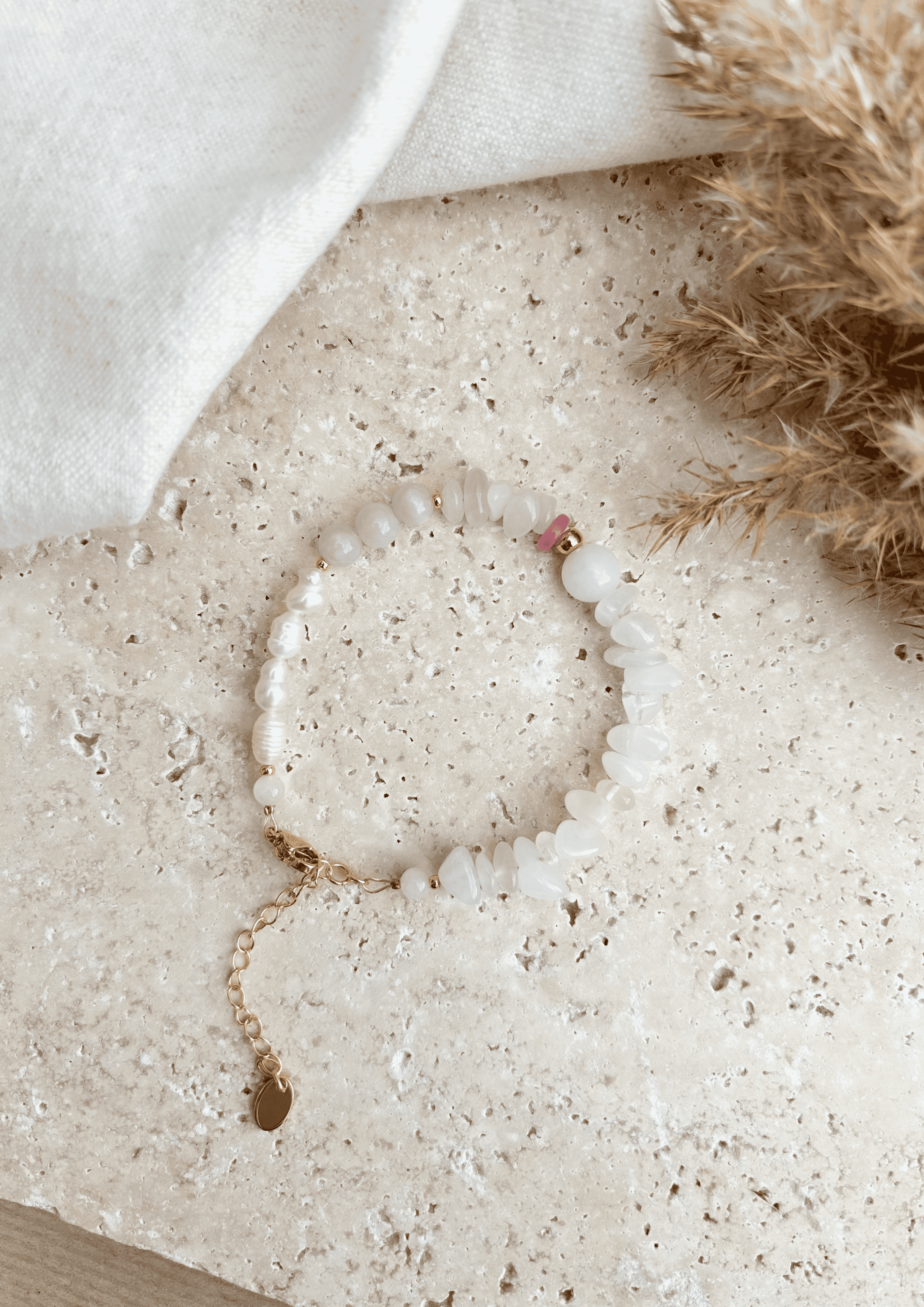 Perlenarmband ''Elodie'' | flieder | Allerliebst - Bild 3