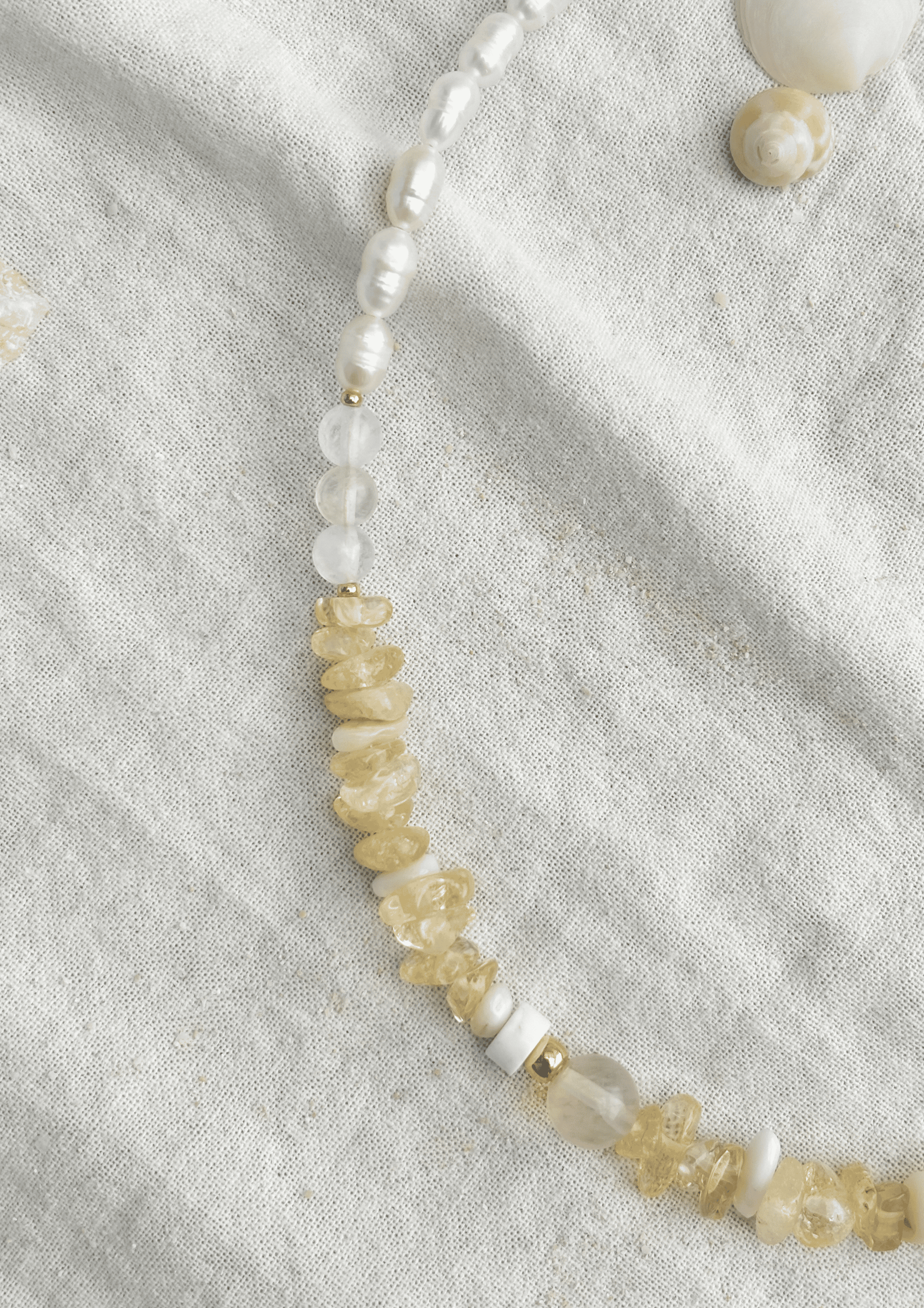 Perlenkette ''Soleia'' | gelb | Allerliebst - Bild 6