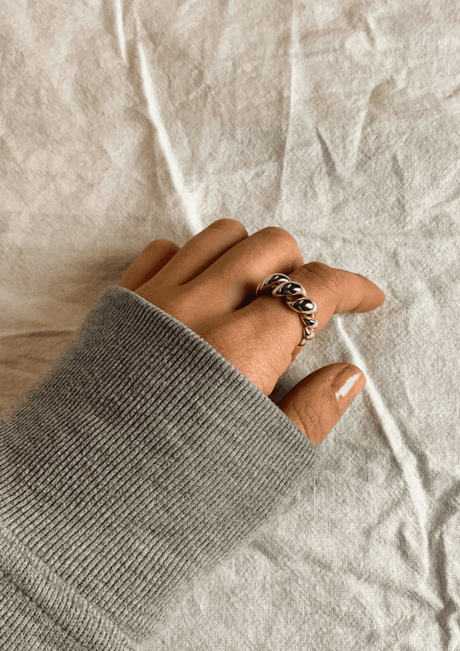 Croissant Ring "Annika" | gold | LOVE LOCAL JEWELRY - Bild 7