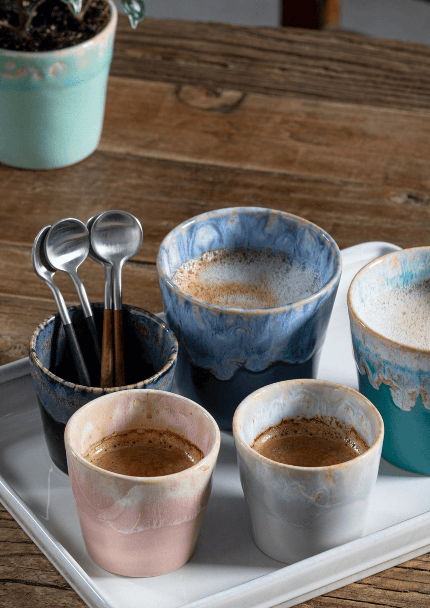 Espresso Becher "Grespresso" | grau | COSTA NOVA - Bild 4