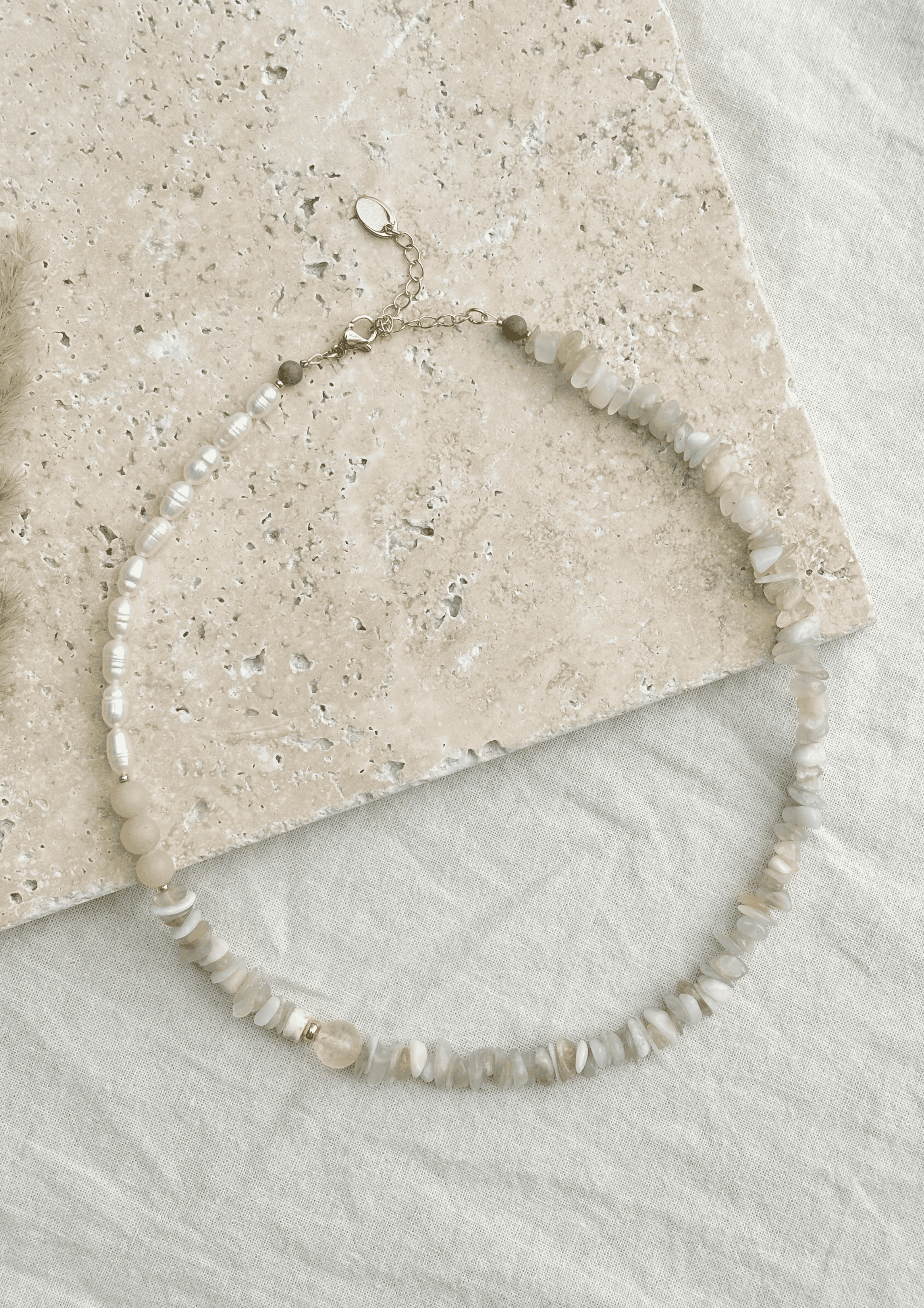 Perlenkette ''Ava'' | grün | Allerliebst