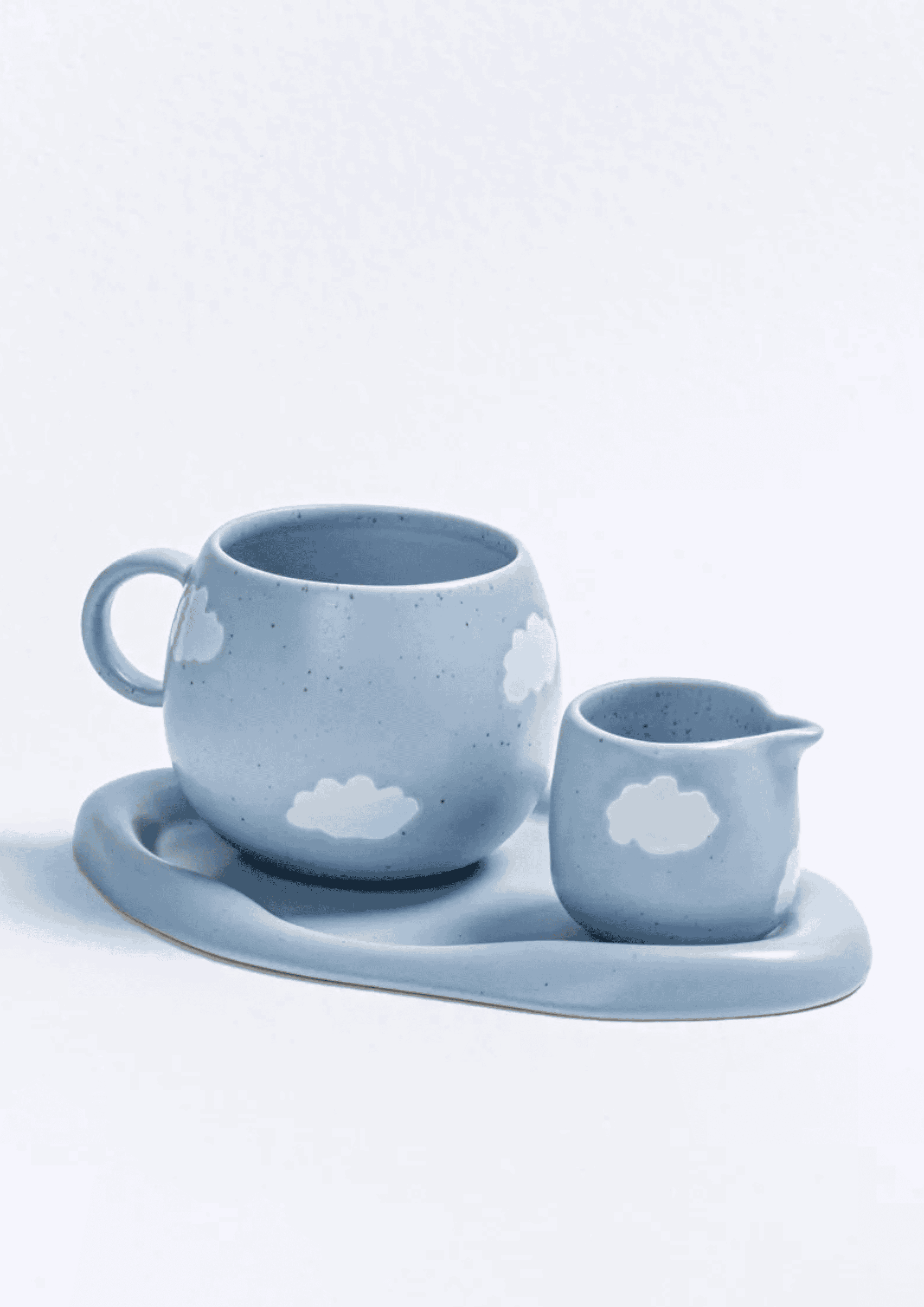 Keramiktasse ''Cloud'' | himmelblau | EGG BACK HOME - Bild 3