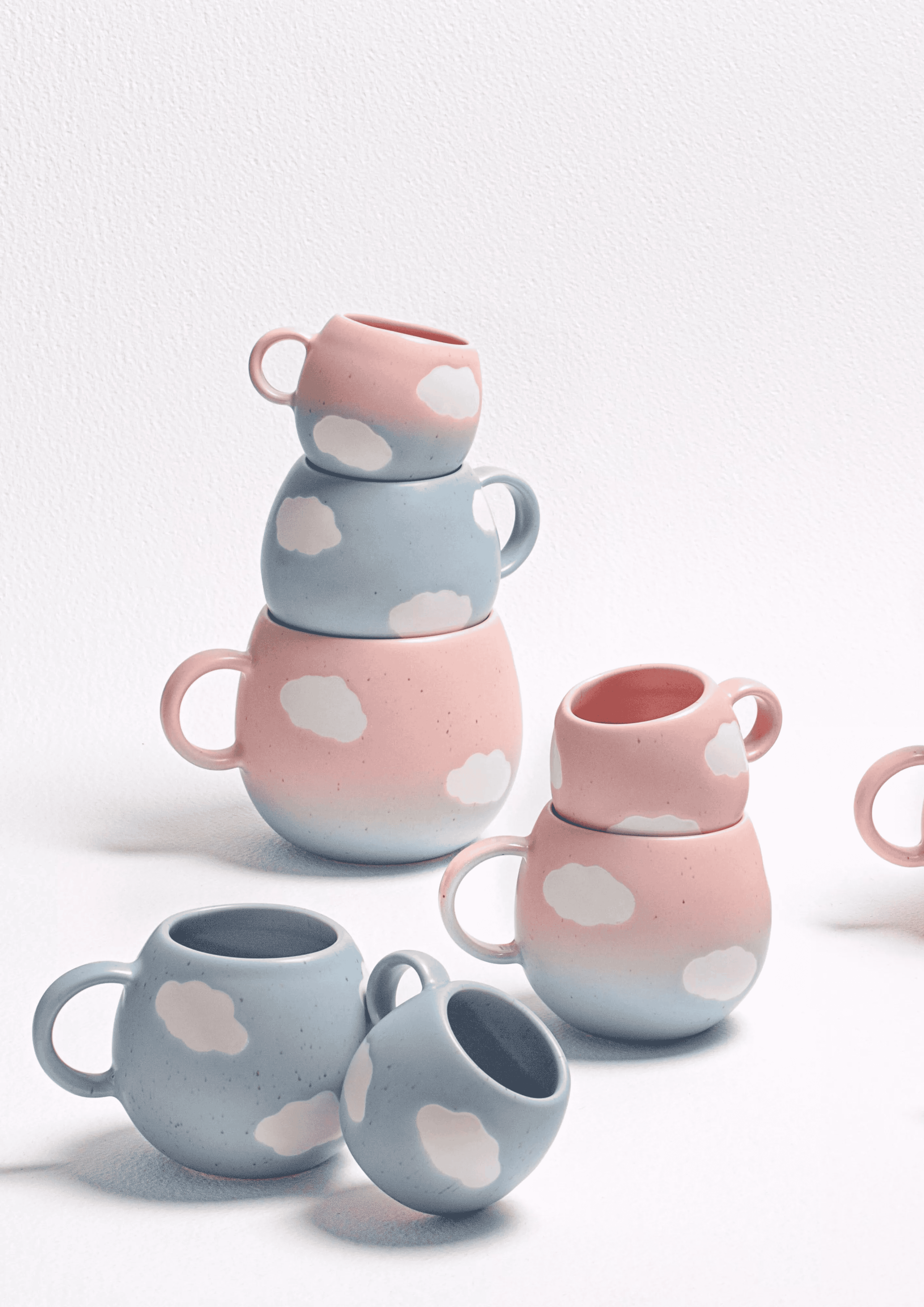 Keramiktasse ''Cloud'' | himmelblau | EGG BACK HOME - Bild 4