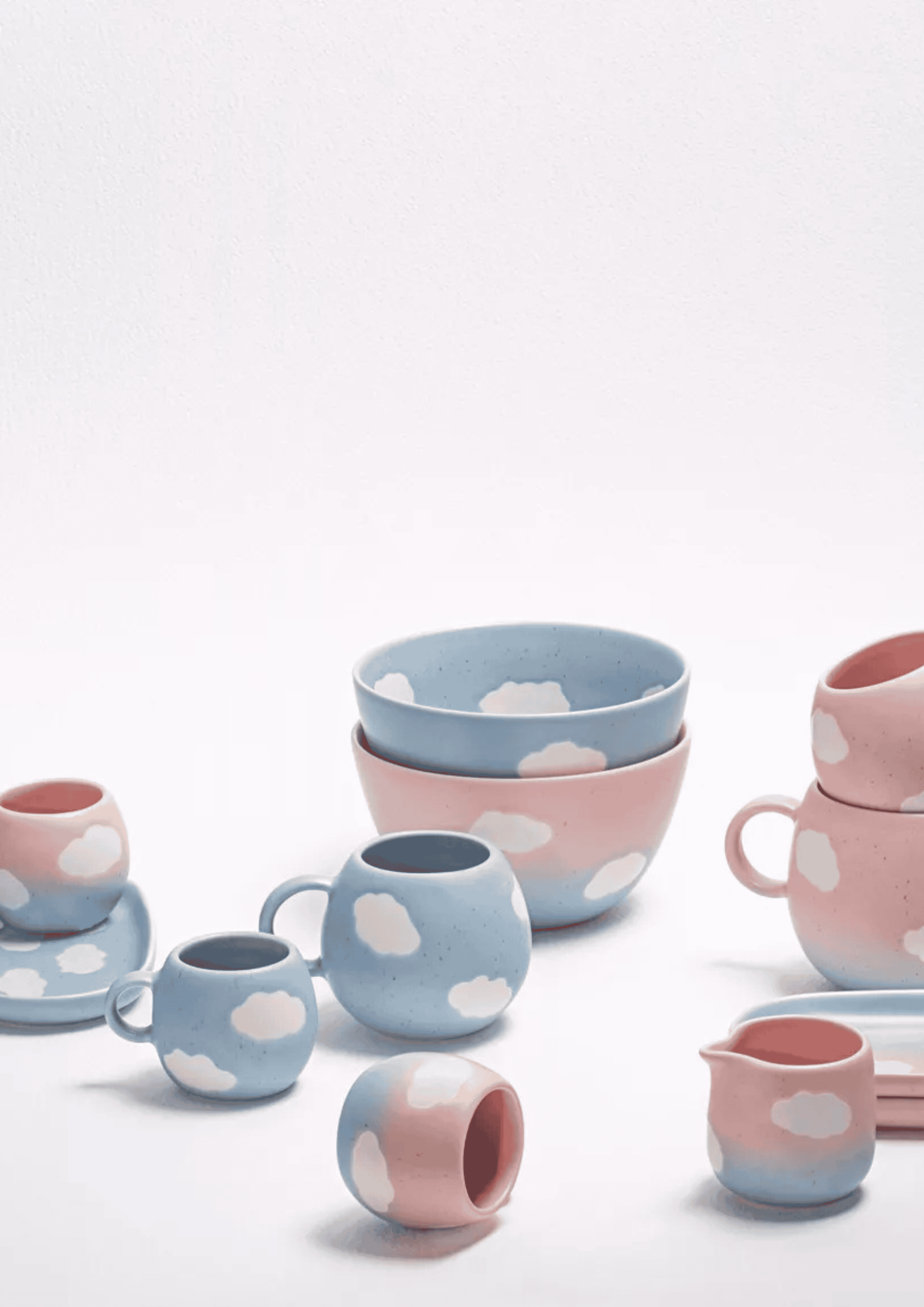 Keramiktasse ''Cloud'' | himmelblau | EGG BACK HOME - Bild 6