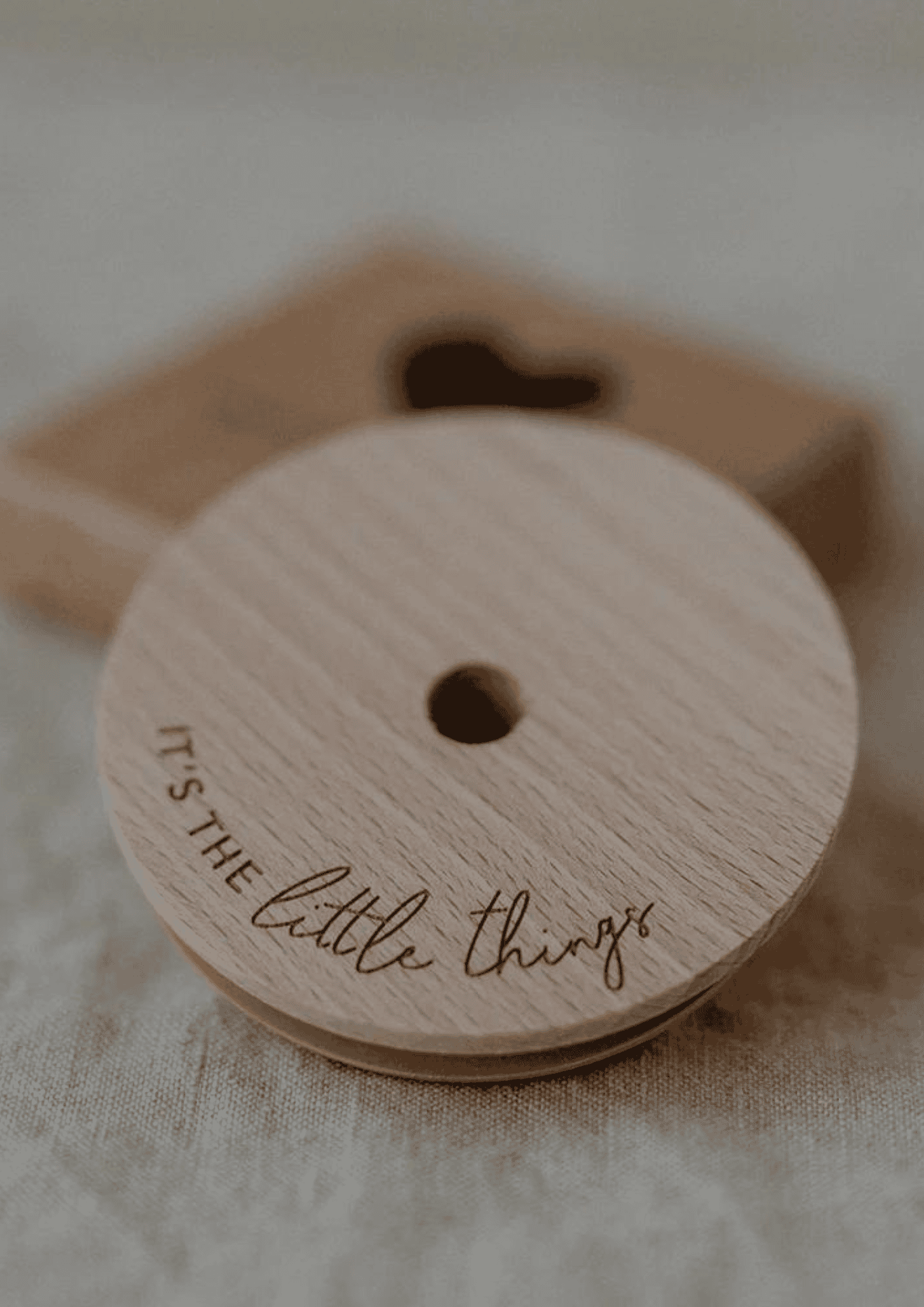 Deckel "Little Things" | holz/natur | EULENSCHNITT - Bild 5