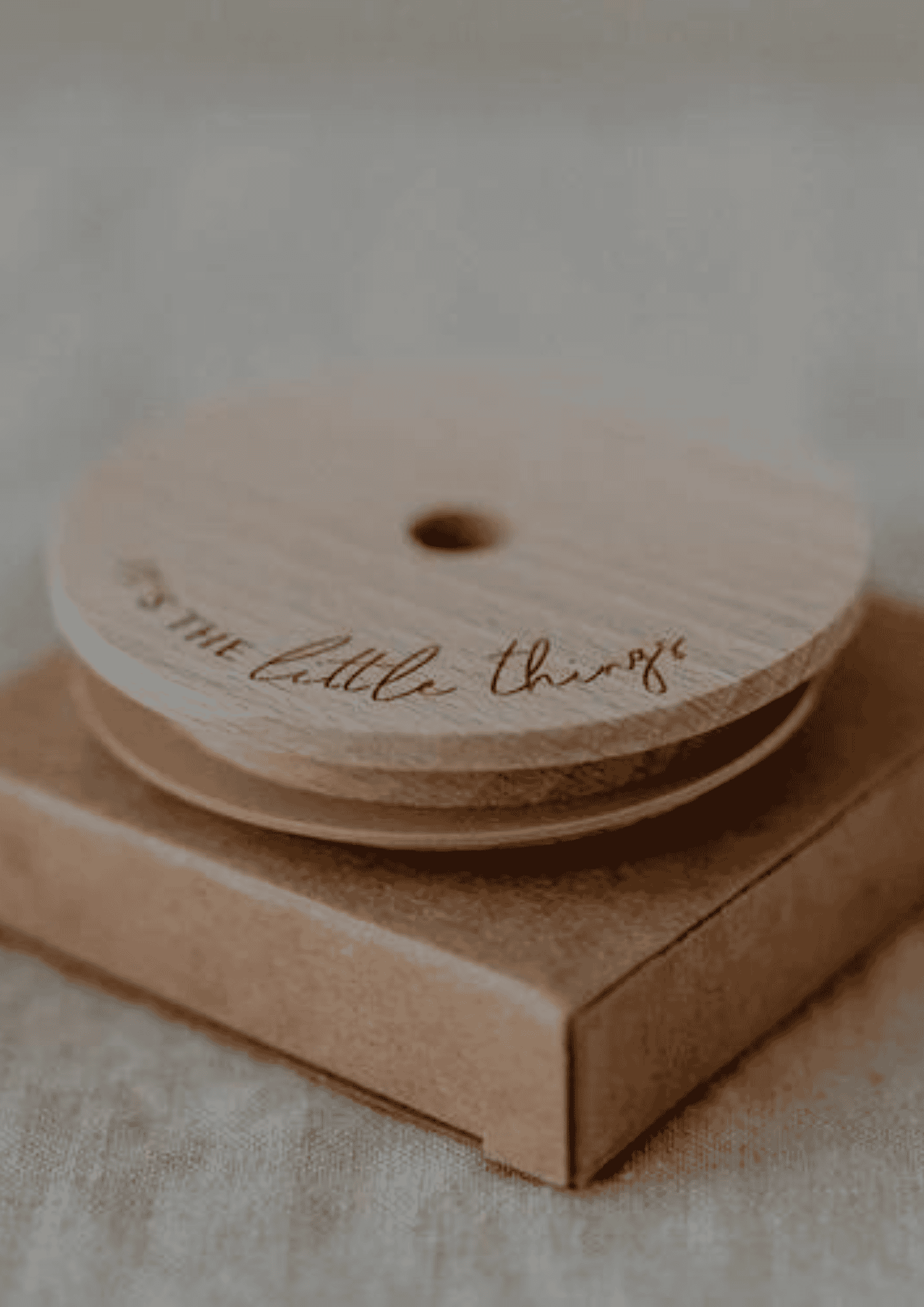 Deckel "Little Things" | holz/natur | EULENSCHNITT - Bild 6