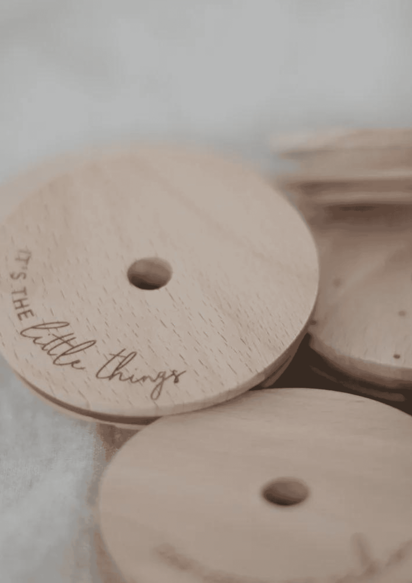 Deckel "Little Things" | holz/natur | EULENSCHNITT - Bild 7