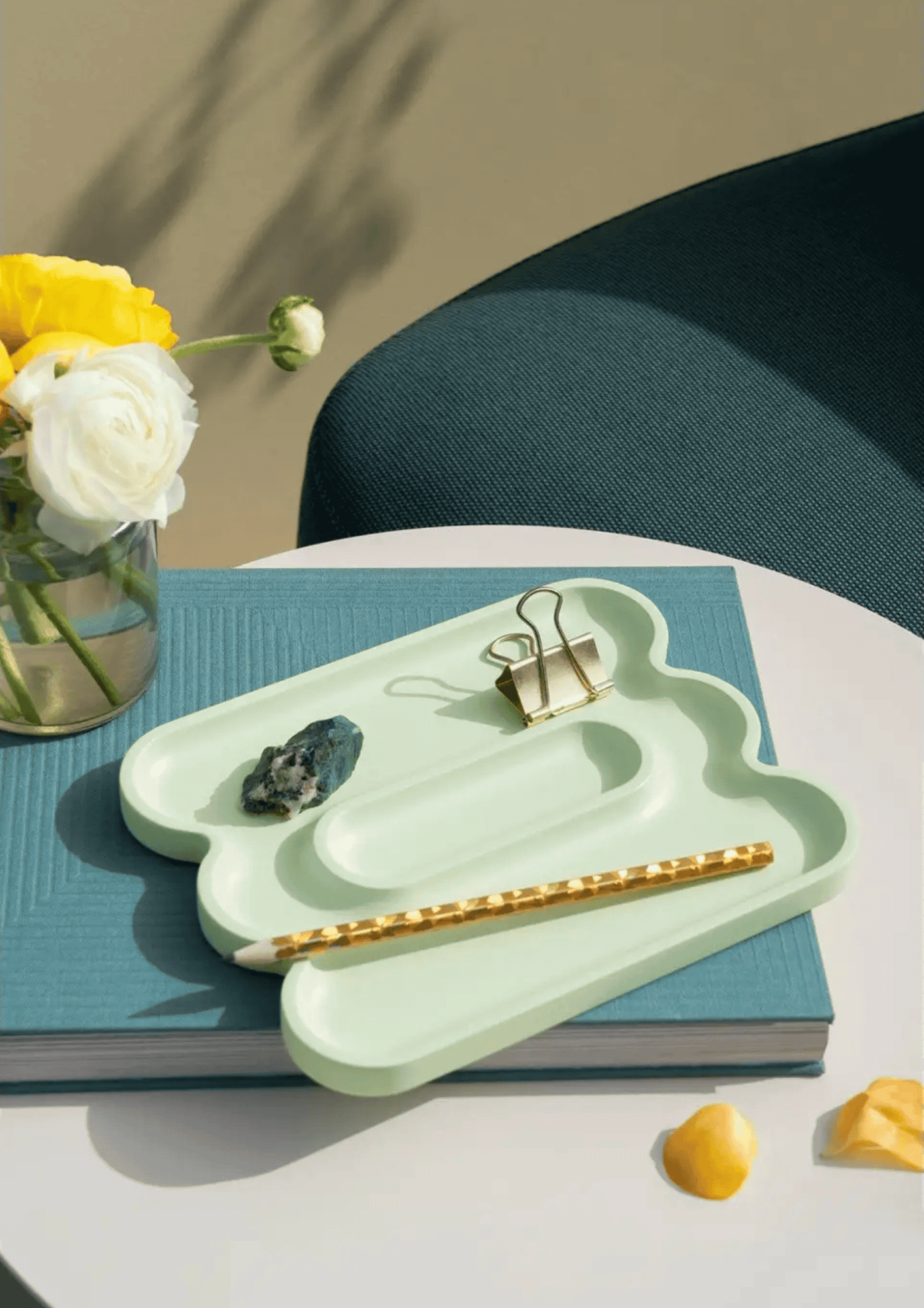 Deko-Tablett "Wave" | mint | OCTAEVO - Bild 3