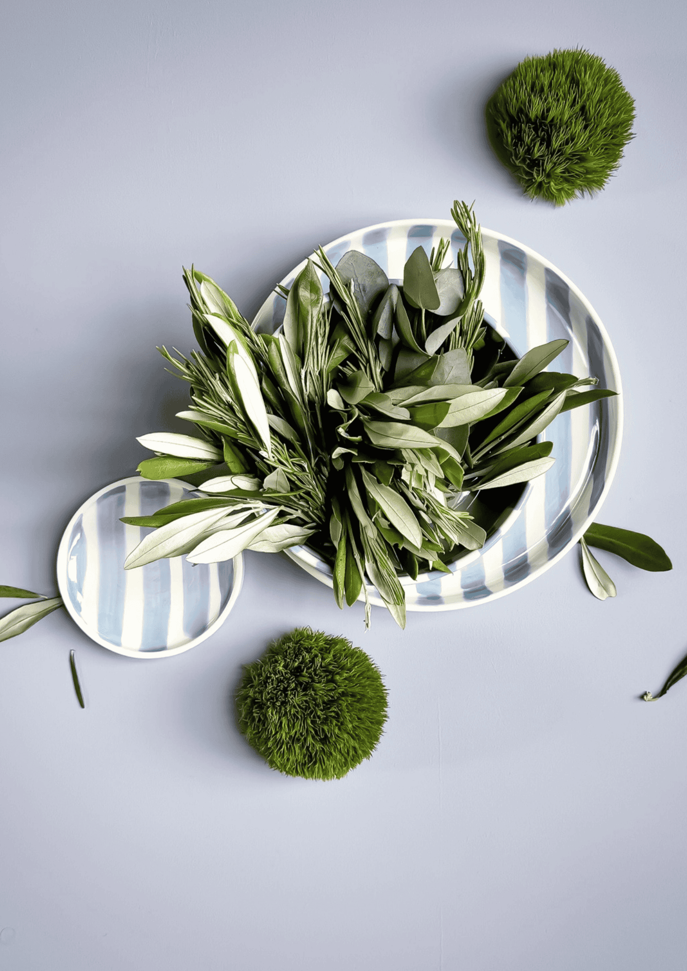 Keramikschale ''Stripes'' | morning azzurro | MAGAZIN MINORI - Bild 5
