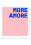 Schwammtuch "More Amore" | rosa/blau | HERR&FRAUHEMPEL - Bild 1