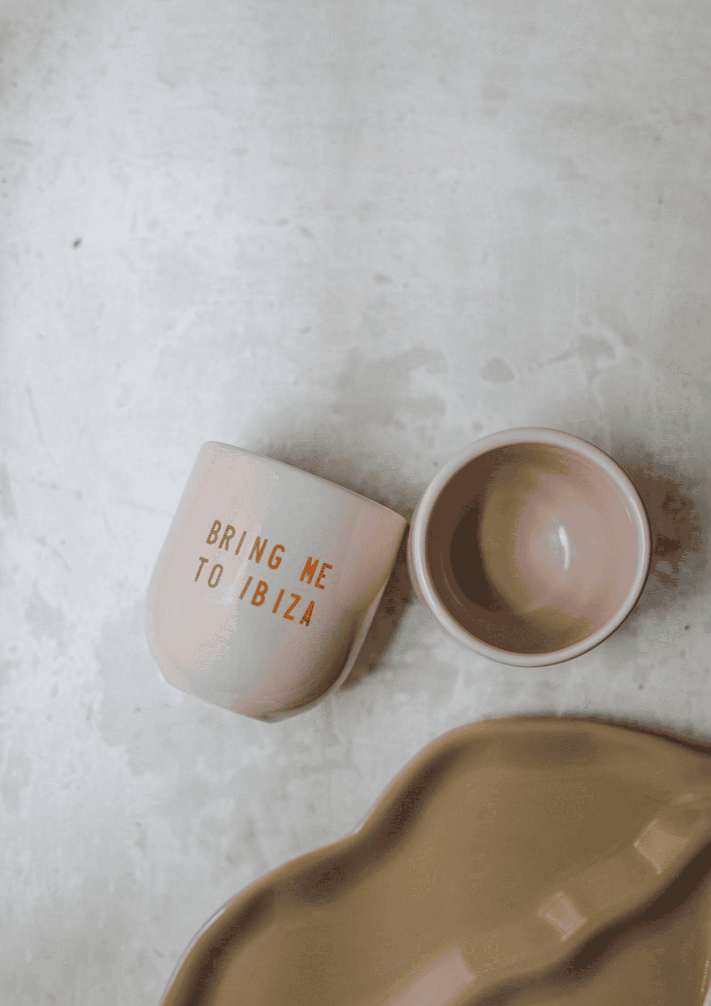 Statement Tasse "Bring me to Ibiza" | rosa/orange | SISI, HOUSE OF STYLE - Bild 2