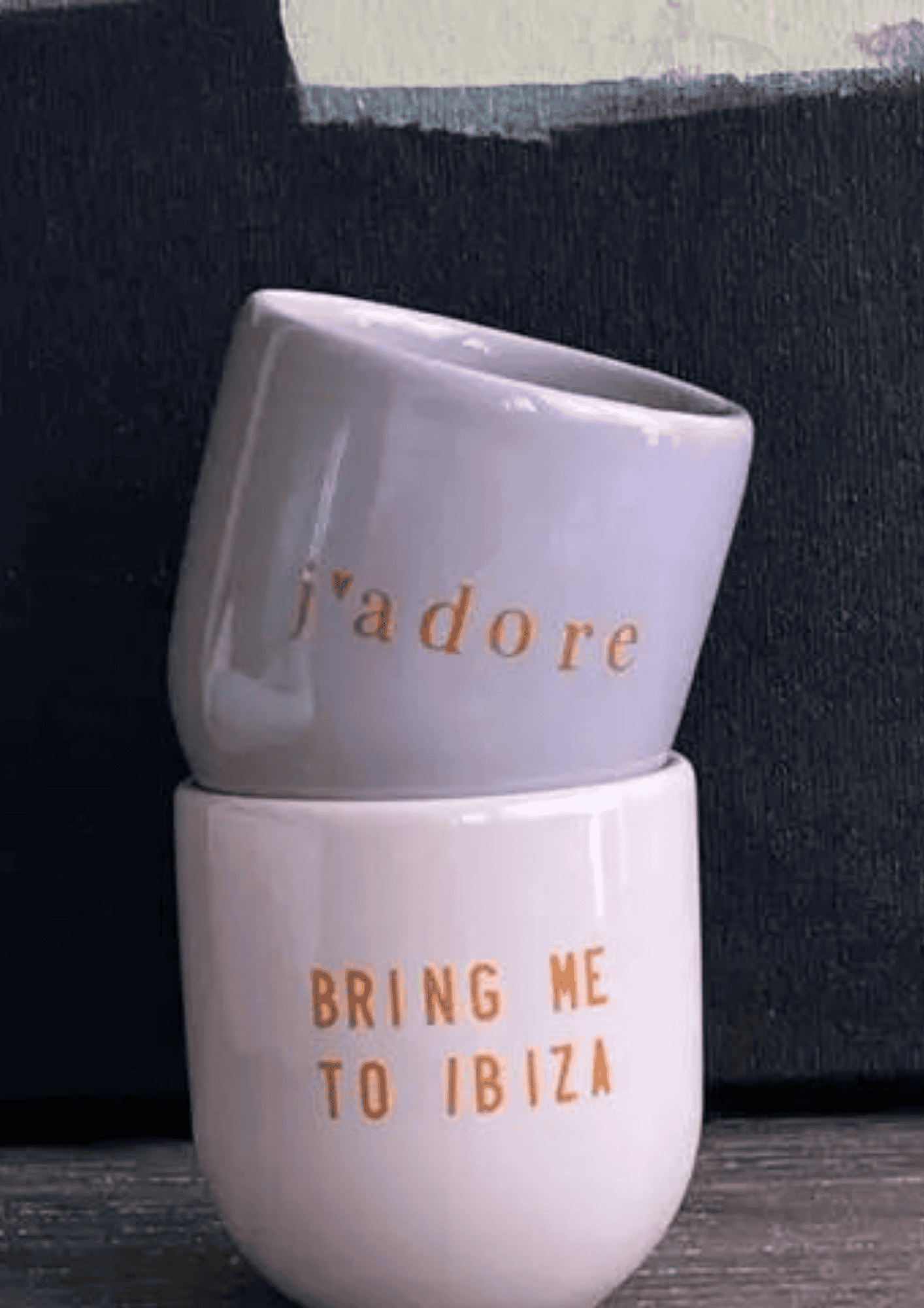 Statement Tasse "Bring me to Ibiza" | rosa/orange | SISI, HOUSE OF STYLE - Bild 4