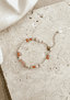 Perlenarmband ''Liv'' | rosa/peach | Allerliebst - Bild 1