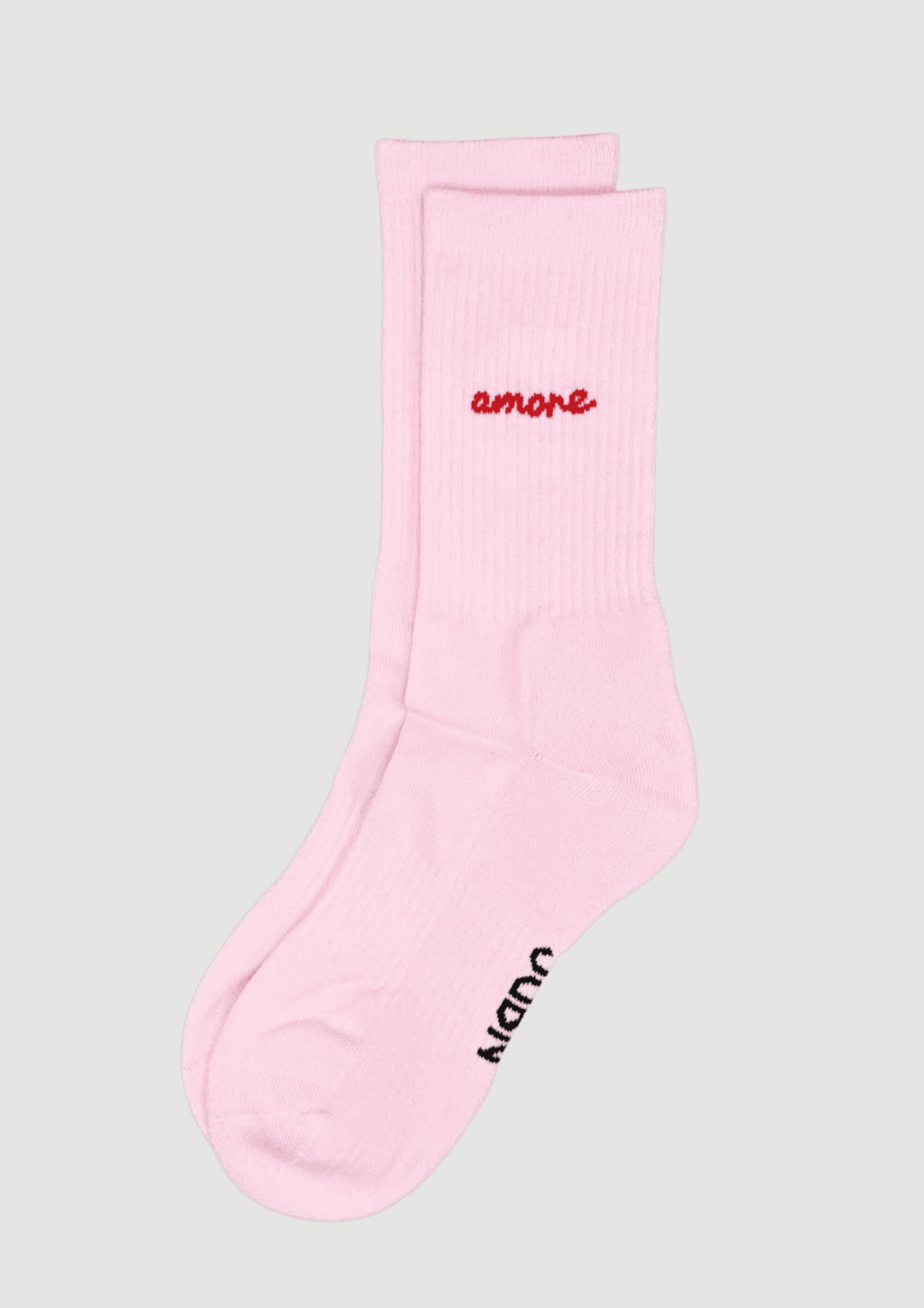 Statement Socken ''Amore'' | Größe 39-42 | rosa/rot | NO BAD DAYS CLUB - Bild 2