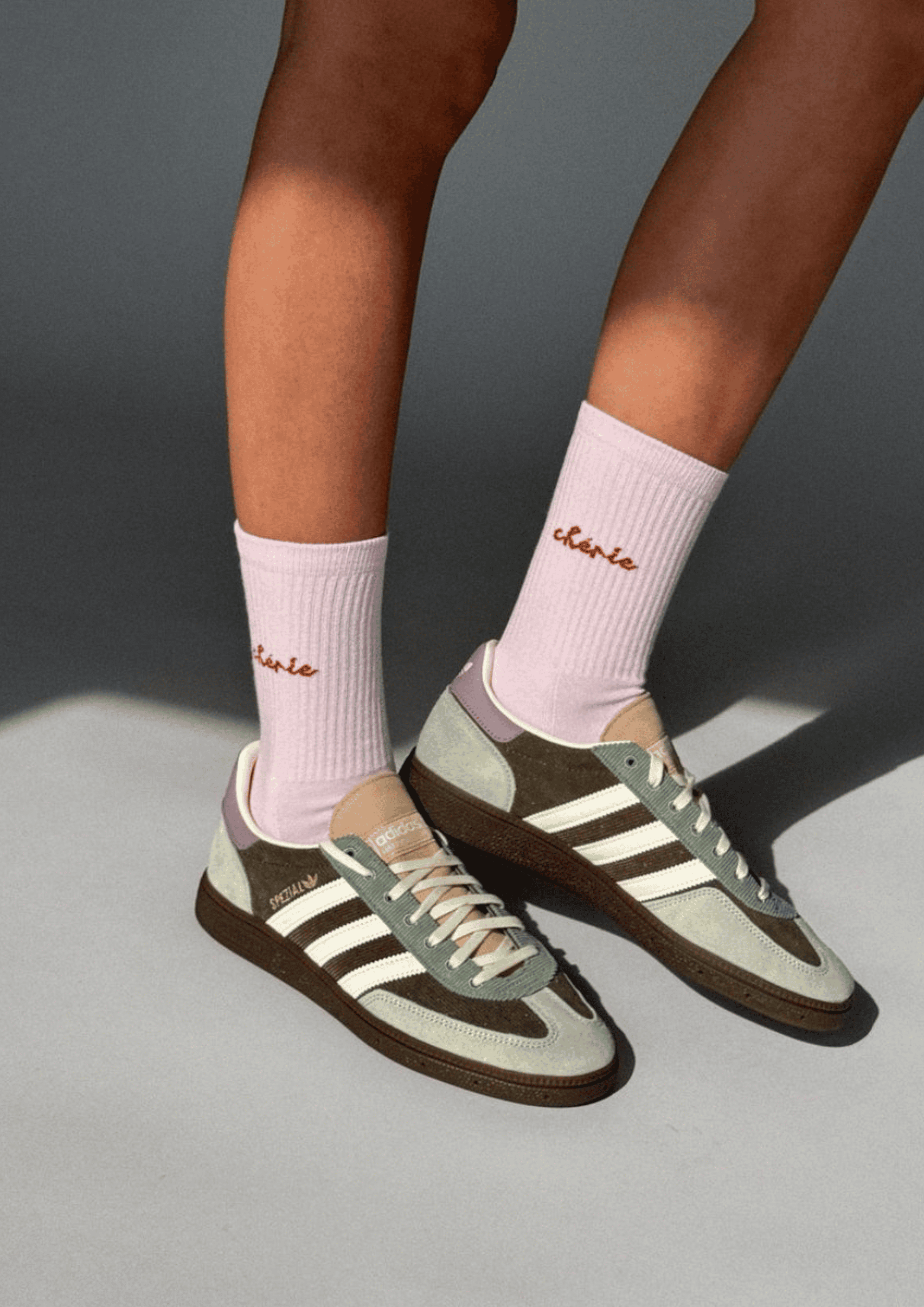 Statement Socken ''Chérie'' | Größe 35-38 | rosa/rot | NO BAD DAYS CLUB - Bild 5