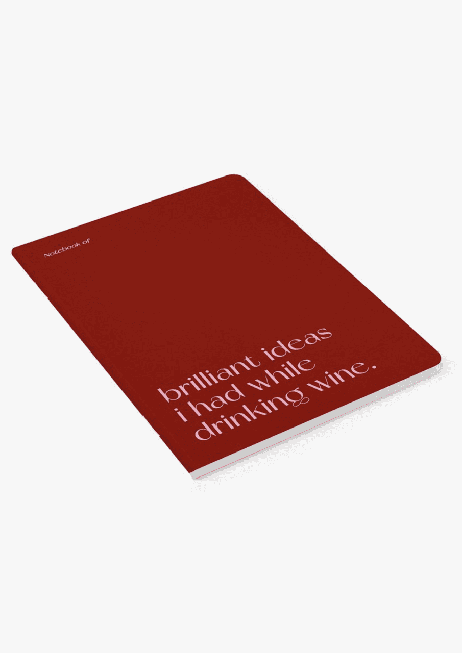 Notizbuch "Brilliant ideas" | rot/rosa | TYPEALIVE - Bild 2