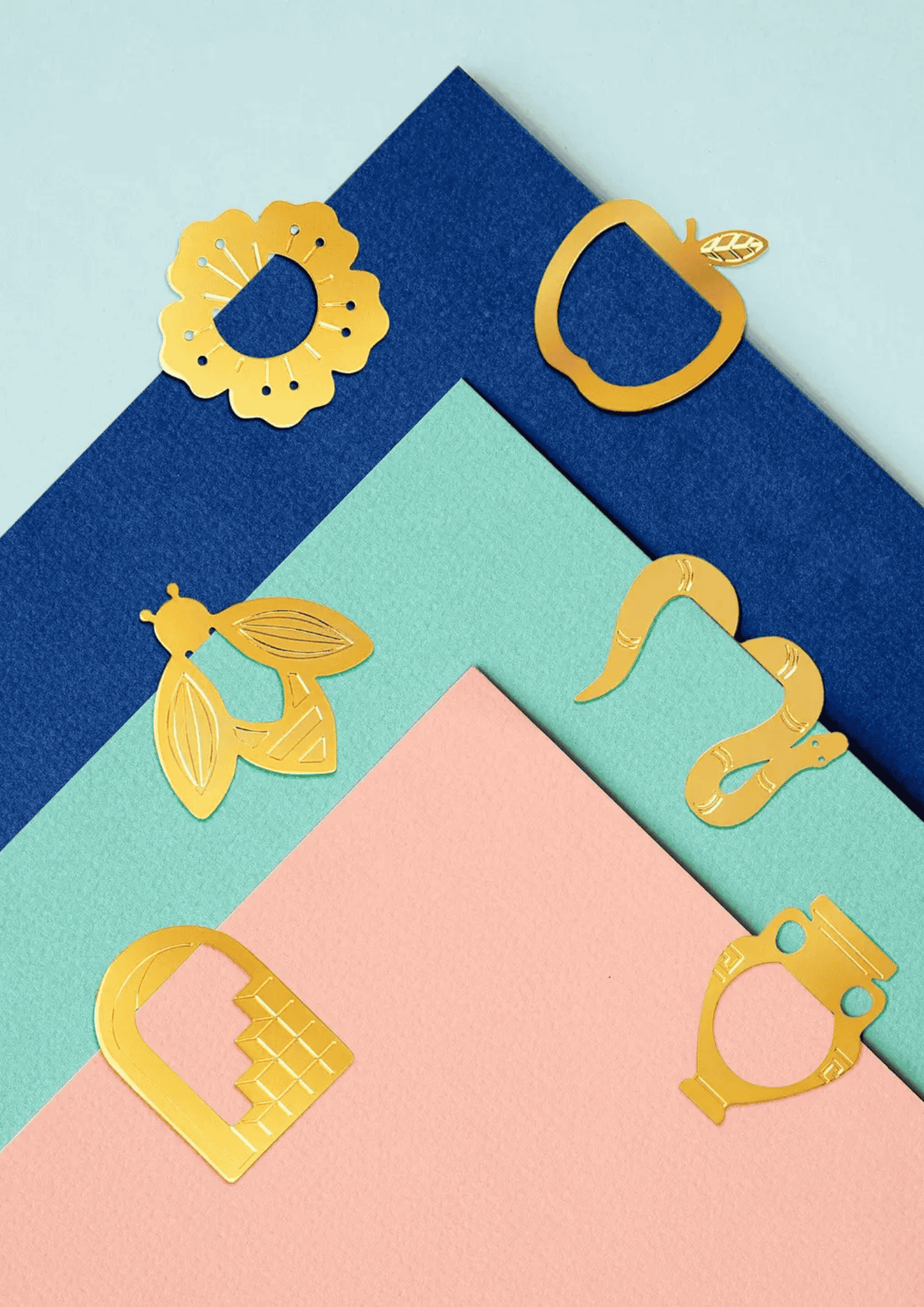 Metallclips ''Capri'' | 3er Set | OCTAEVO - Bild 4