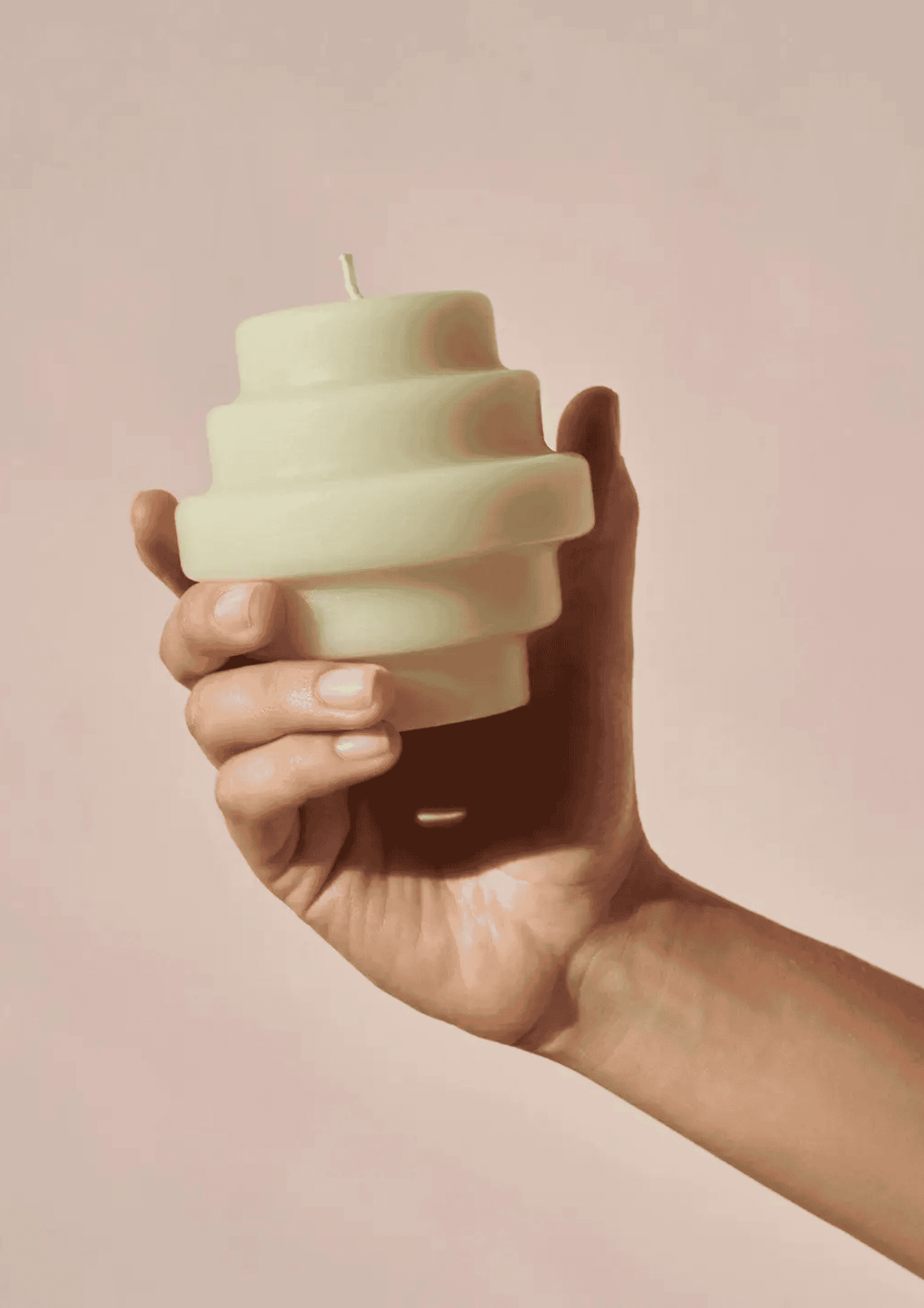 Templo Kerze | Hellgrün | OCTAEVO - Bild 2